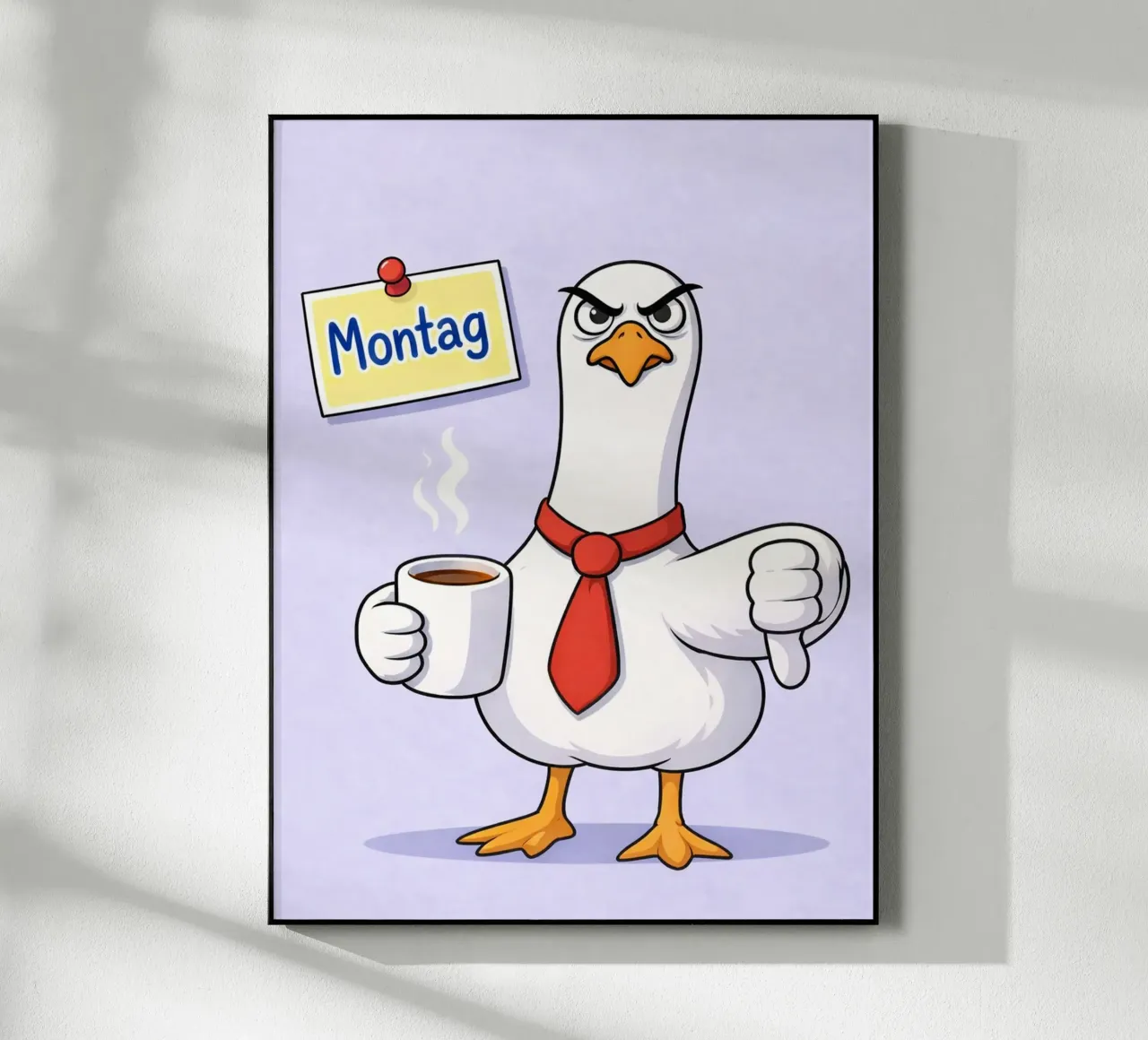 anatra arrabbiata plexiglass da Plumpz