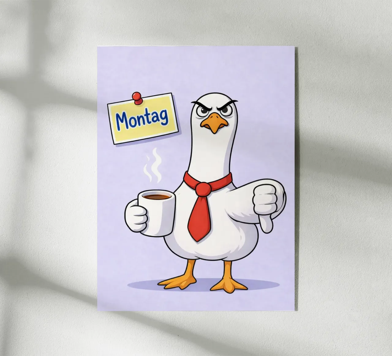 anatra arrabbiata plexiglass da Plumpz