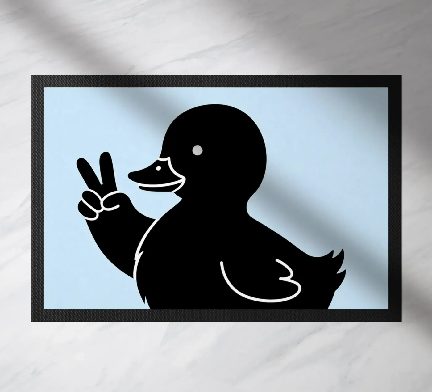 Tu esquives très bien. paillasson de Plumpz