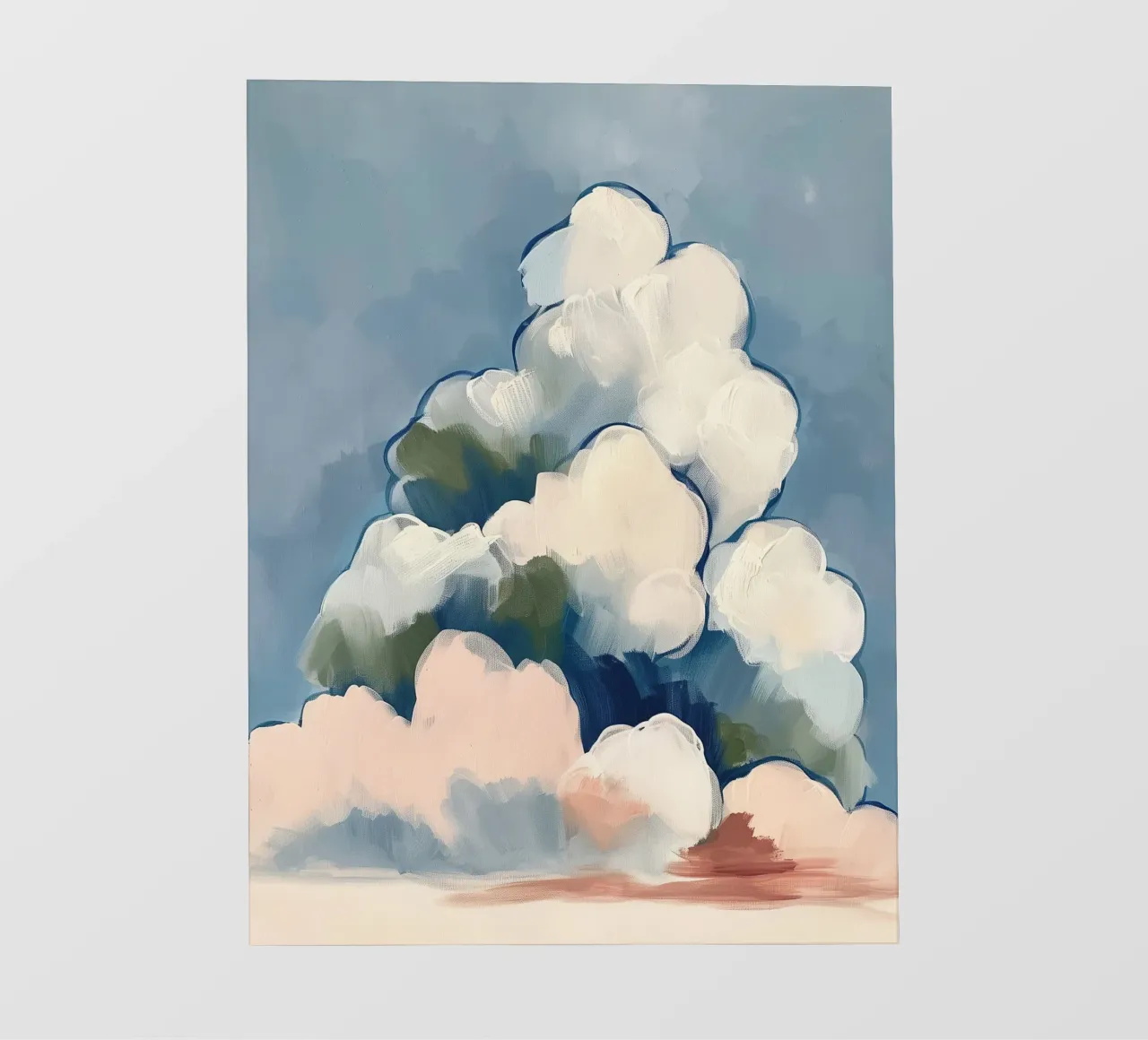 Clouds Before Rain fotobehang van softsoul