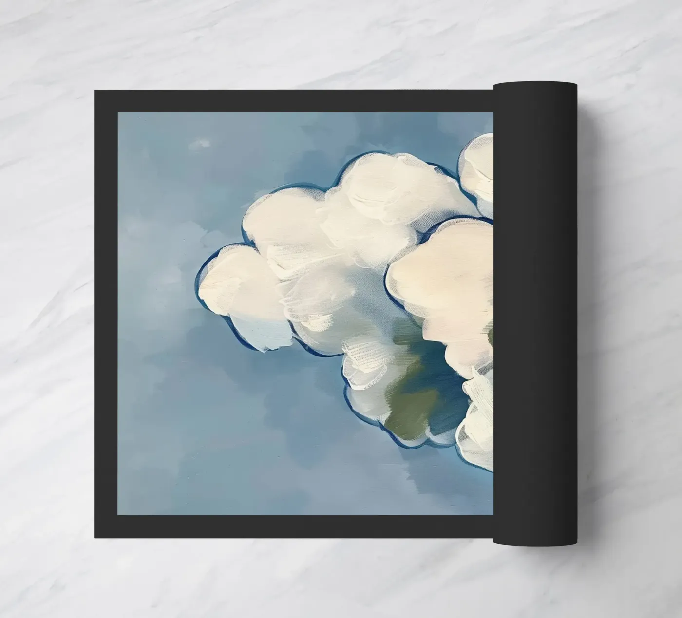 Clouds Before Rain Fußmatte von softsoul