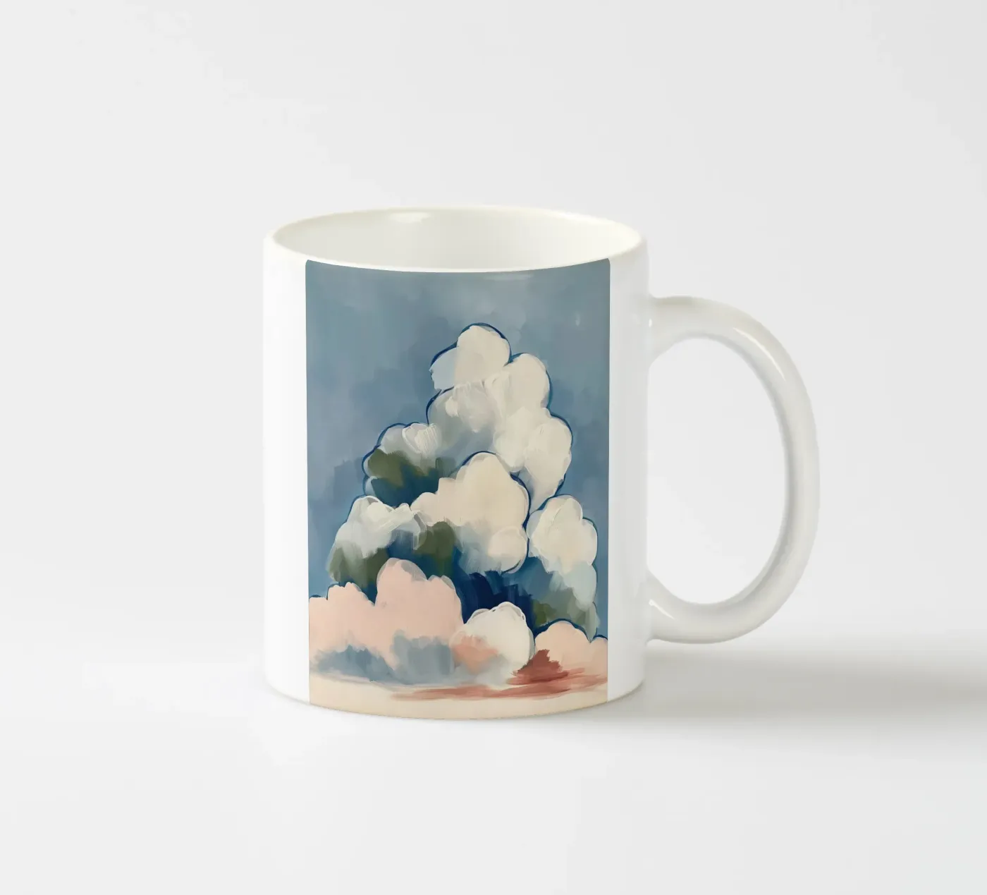 Clouds Before Rain mug en céramique de softsoul