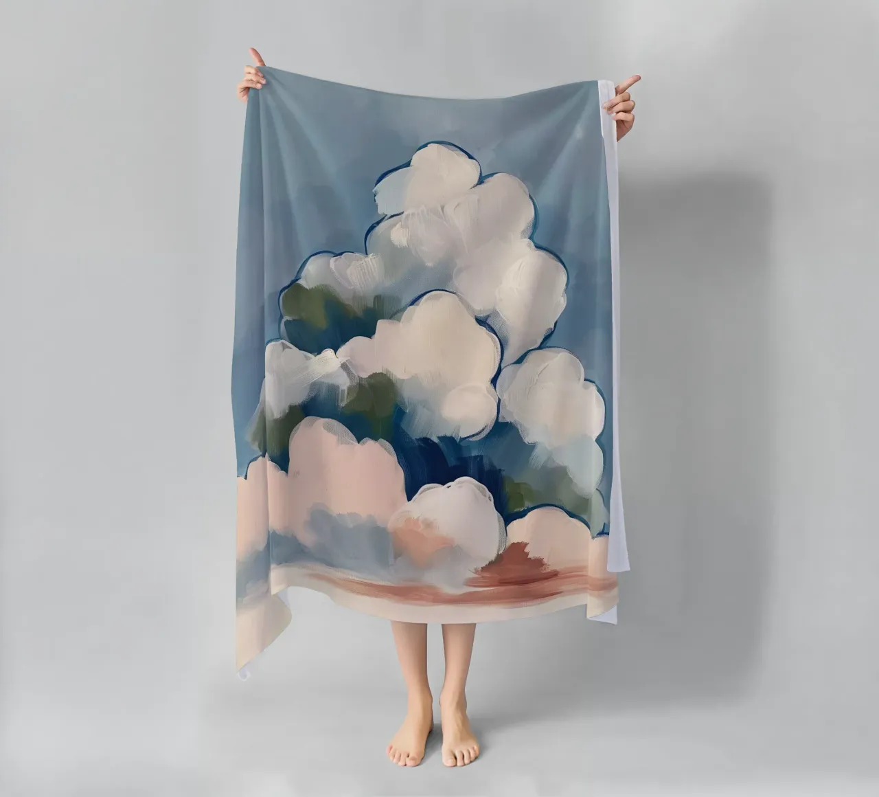 Clouds Before Rain strandhanddoek van softsoul