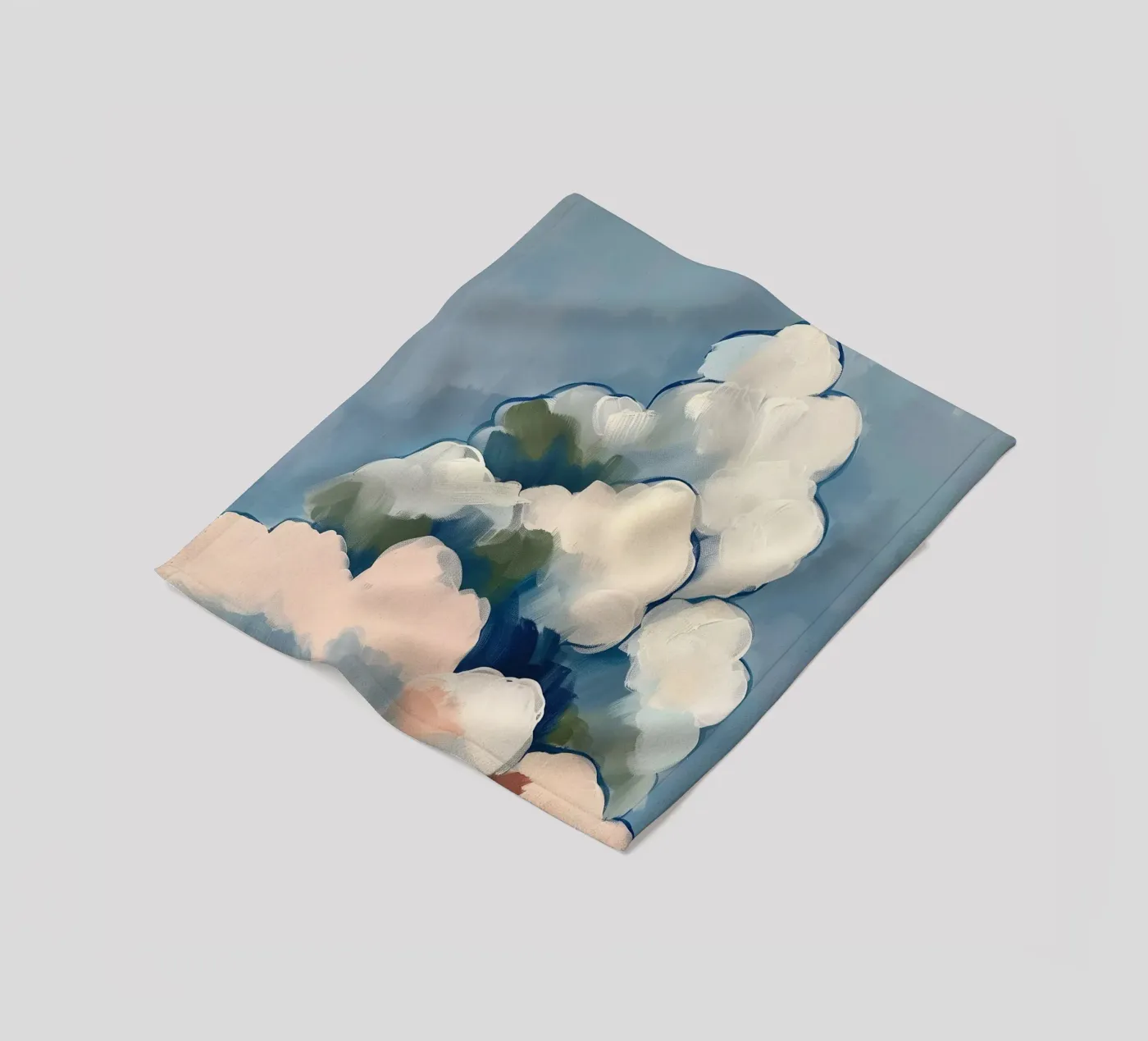 Clouds Before Rain Fleecedecke von softsoul