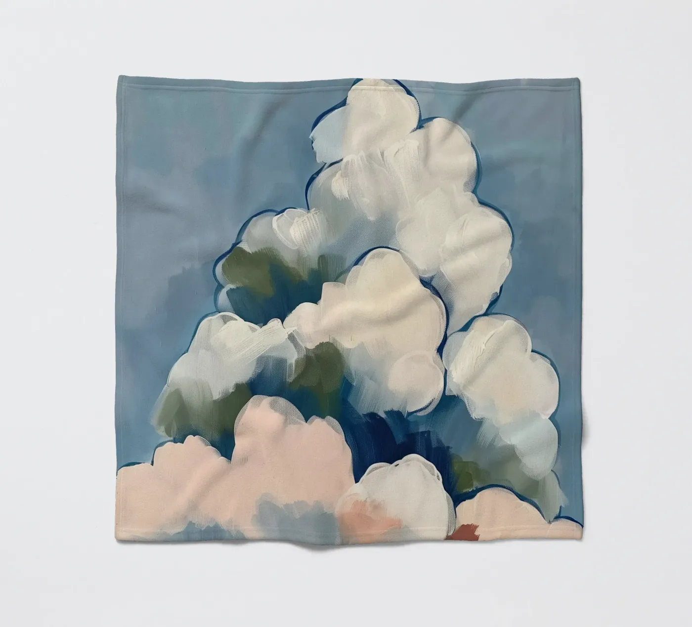 Clouds Before Rain Fleecedecke von softsoul