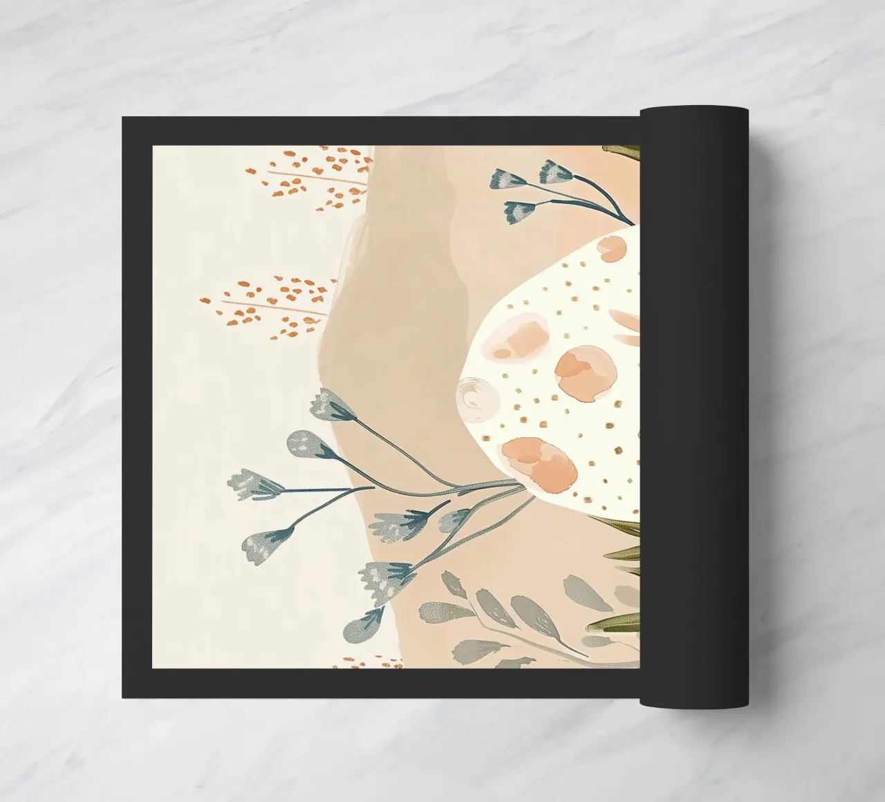 Easter Springtime Bunny deurmat van softsoul