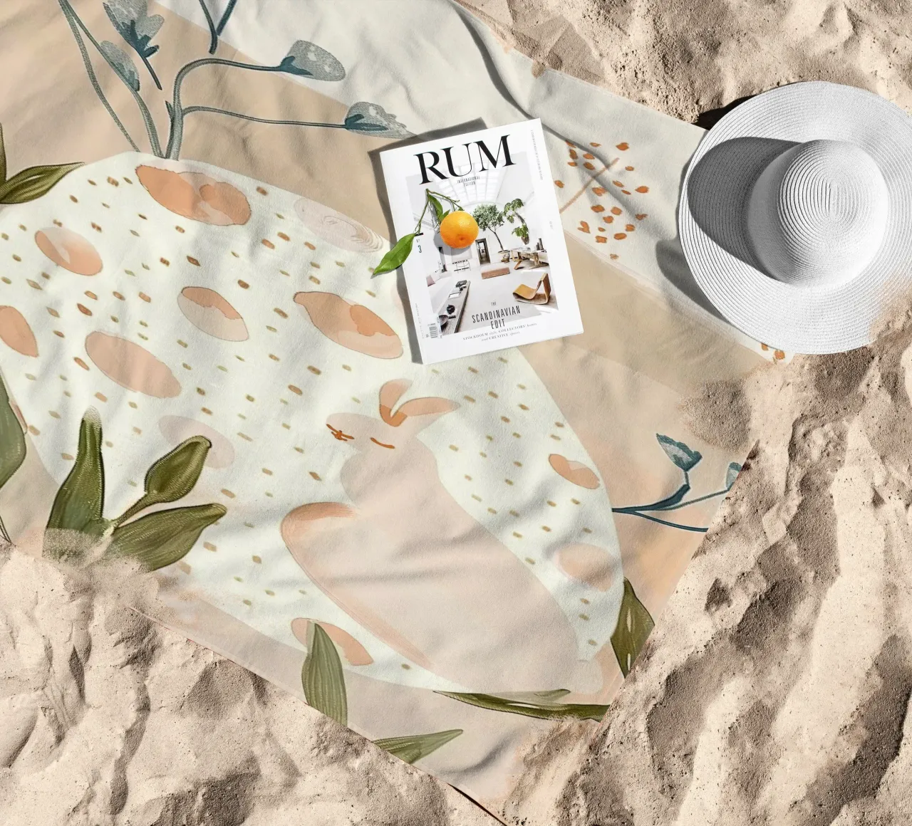 Easter Springtime Bunny telo mare da softsoul