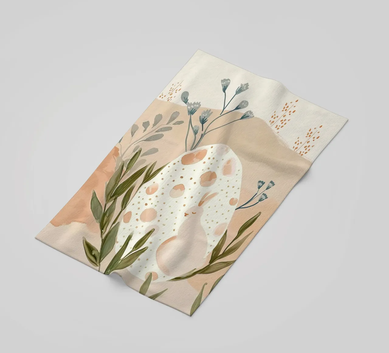 Easter Springtime Bunny telo mare da softsoul