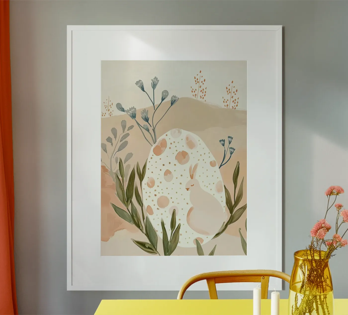 Easter Springtime Bunny poster da softsoul