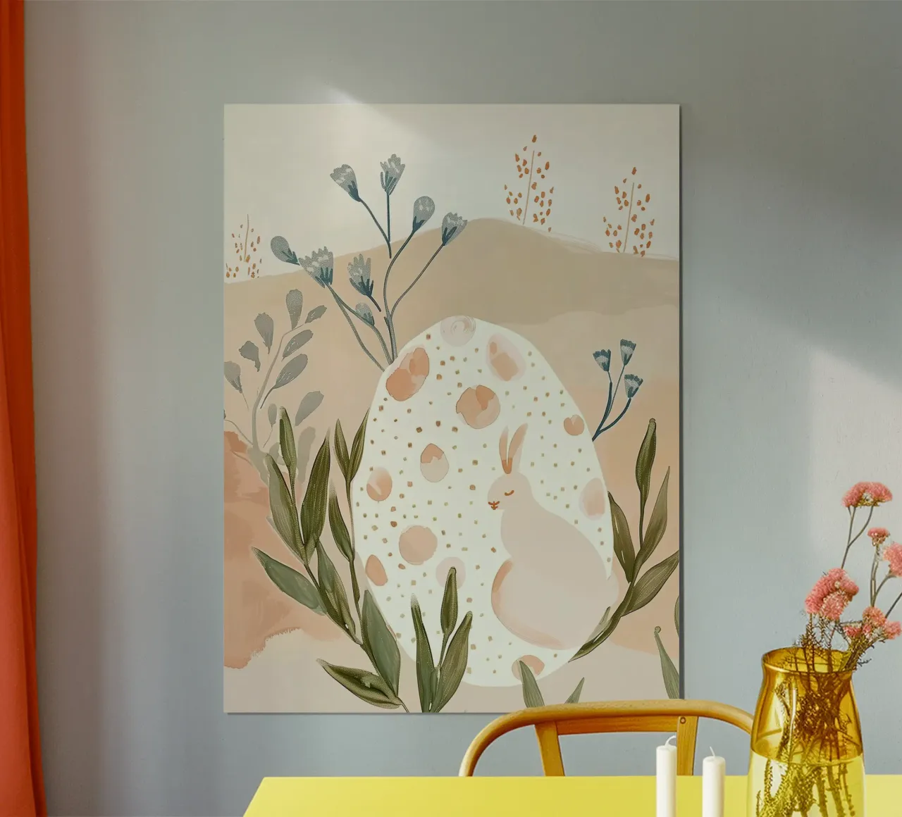 Easter Springtime Bunny poster da softsoul