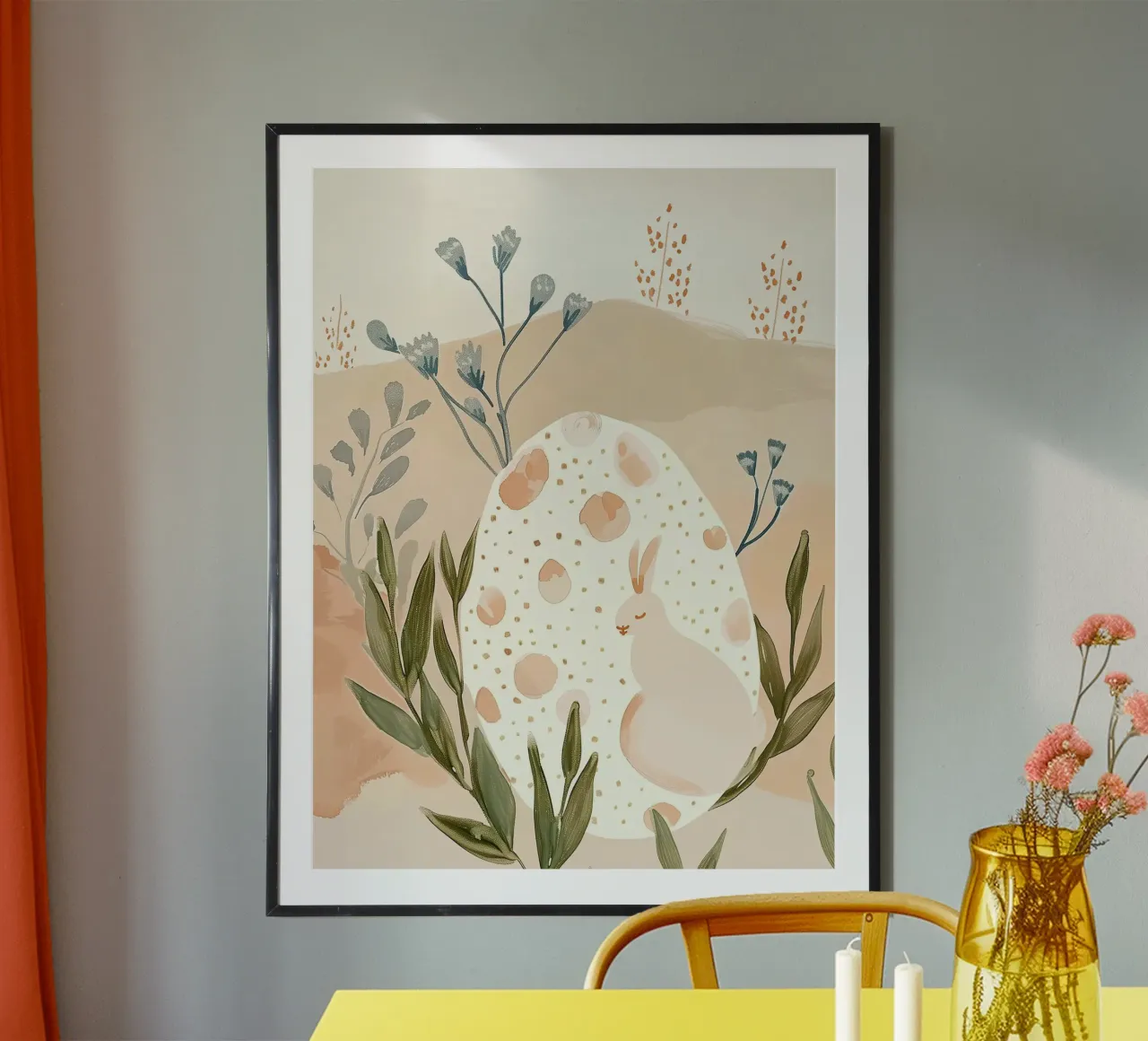 Easter Springtime Bunny poster da softsoul