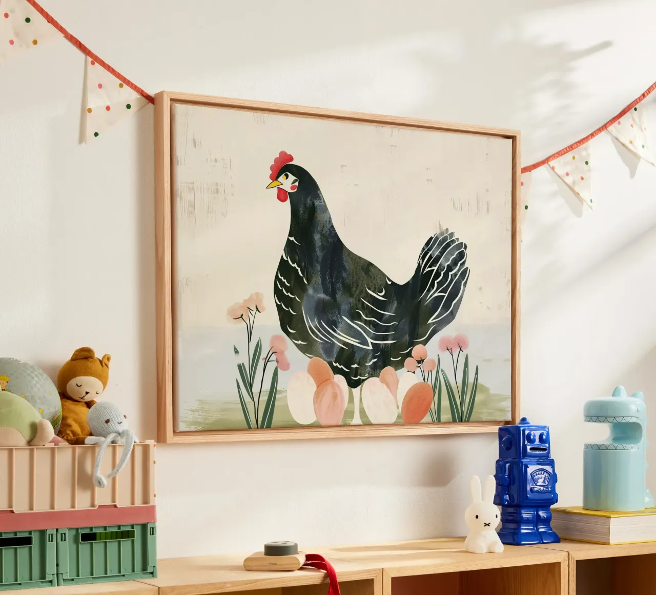 Easter Hen & Eggs plexiglass da softsoul