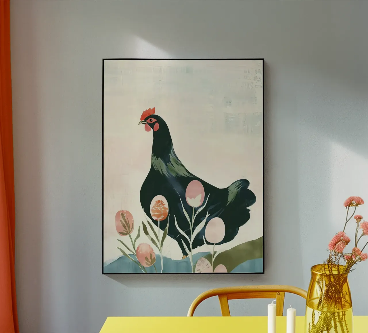 Eggs in Bloom plexiglass da softsoul