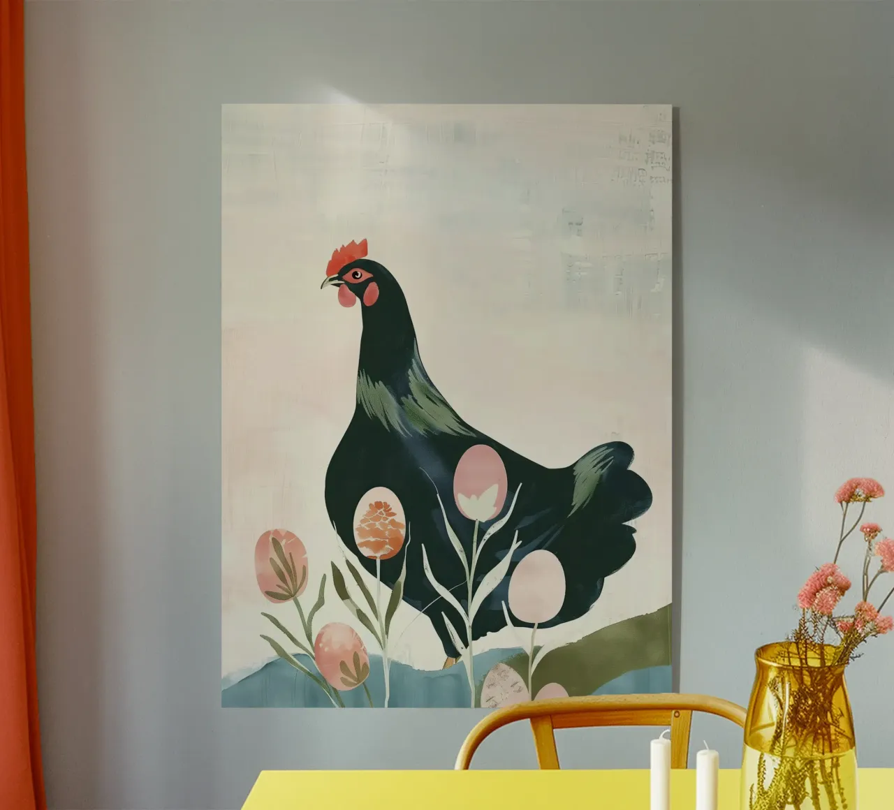 Eggs in Bloom plexiglass da softsoul