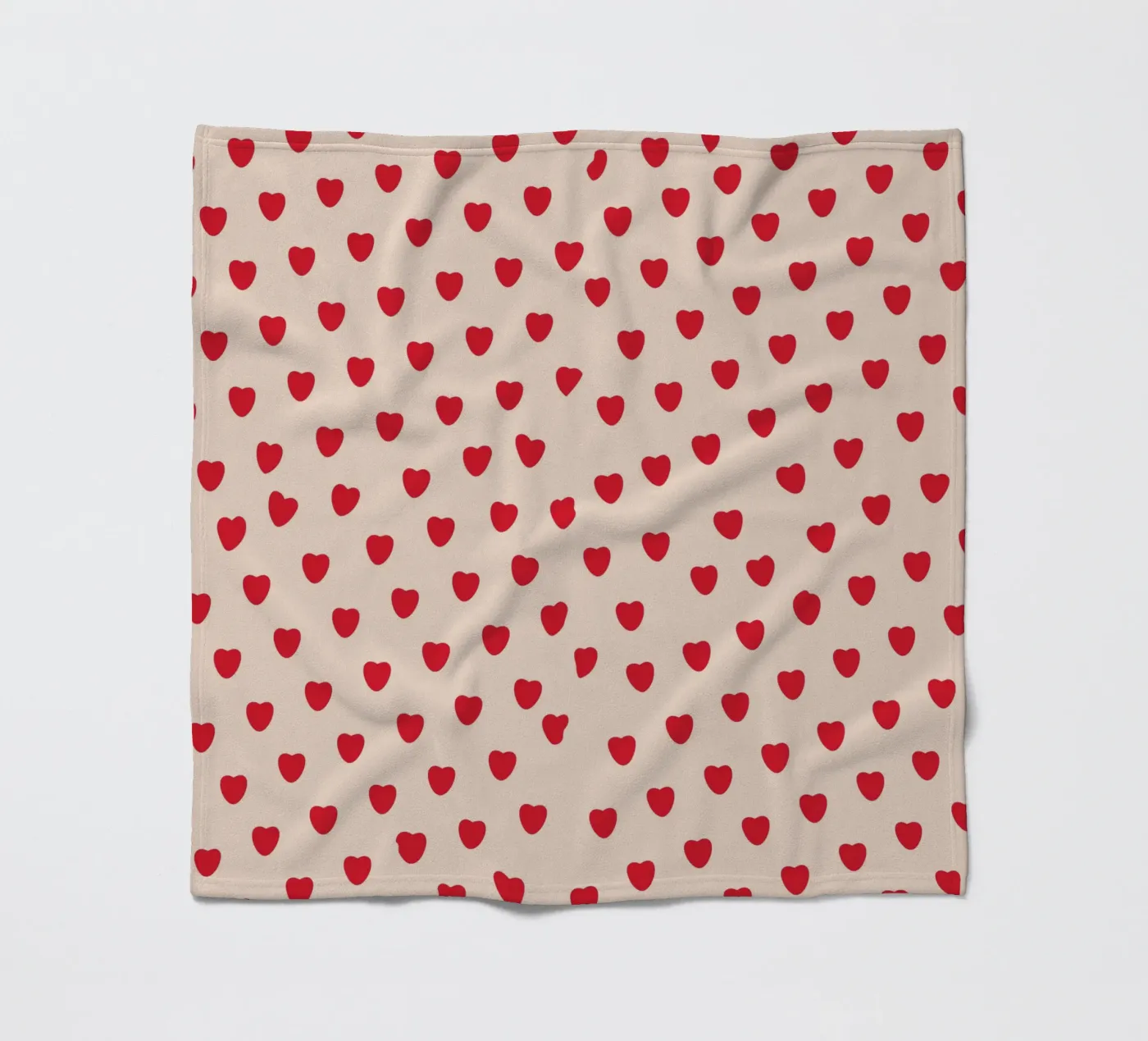 SMALL HEART coperta in pile da MORINA FLAW