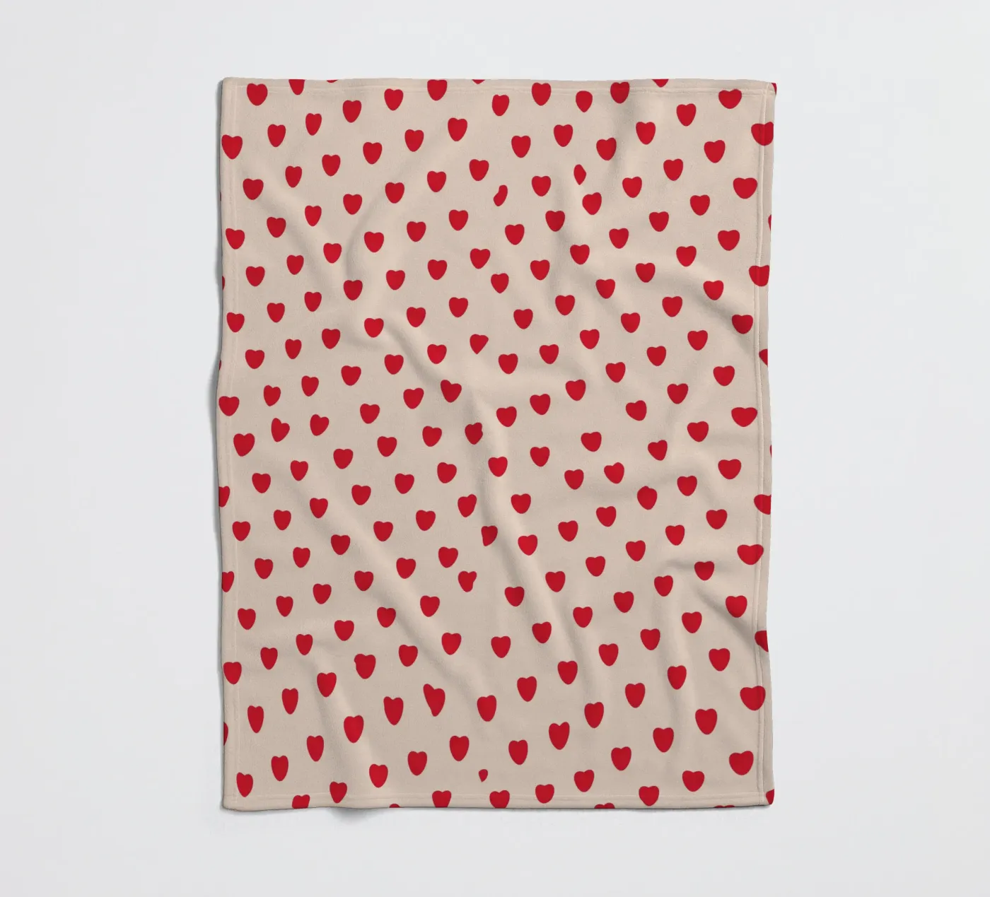 SMALL HEART coperta in pile da MORINA FLAW