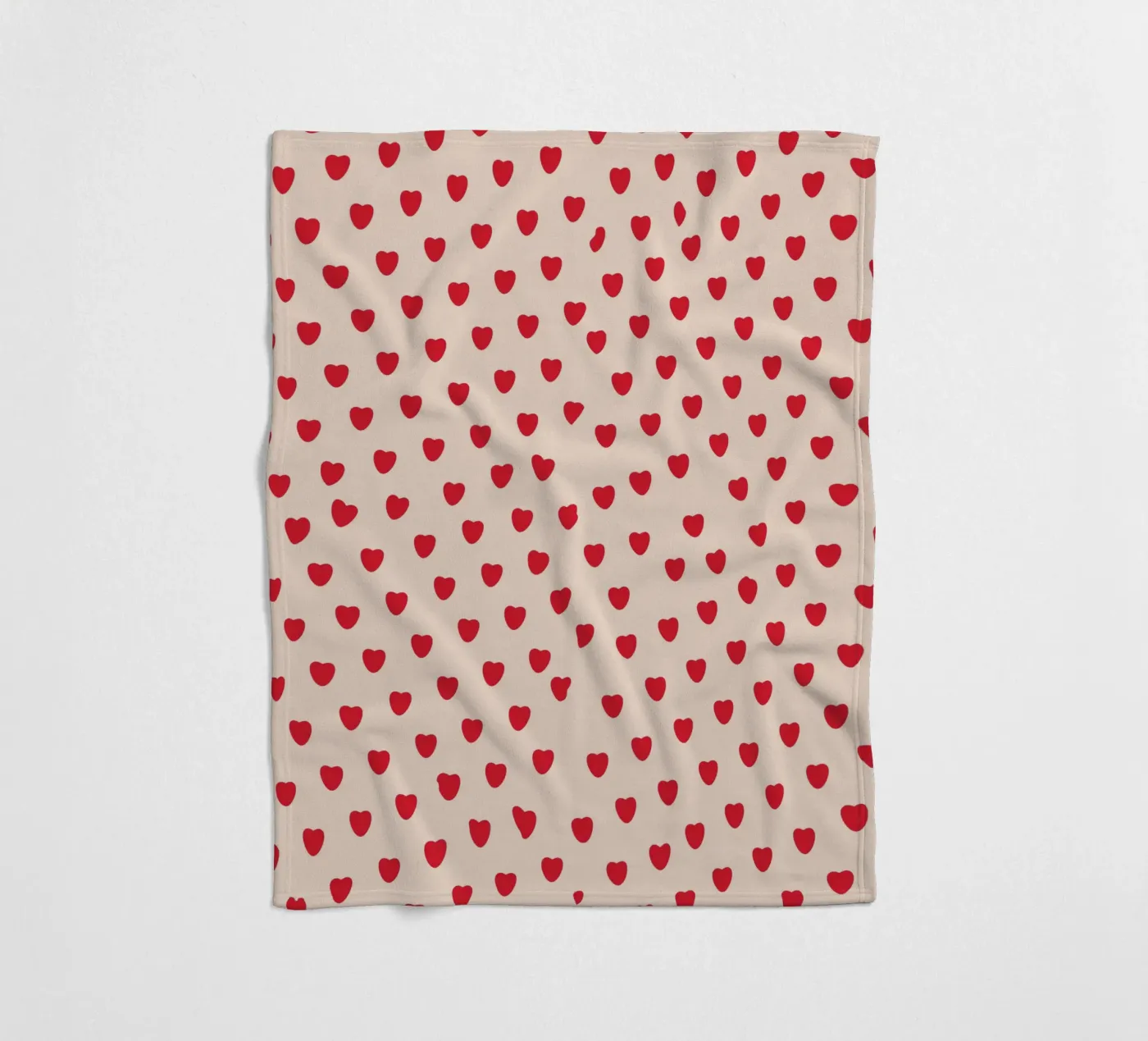 SMALL HEART coperta in pile da MORINA FLAW