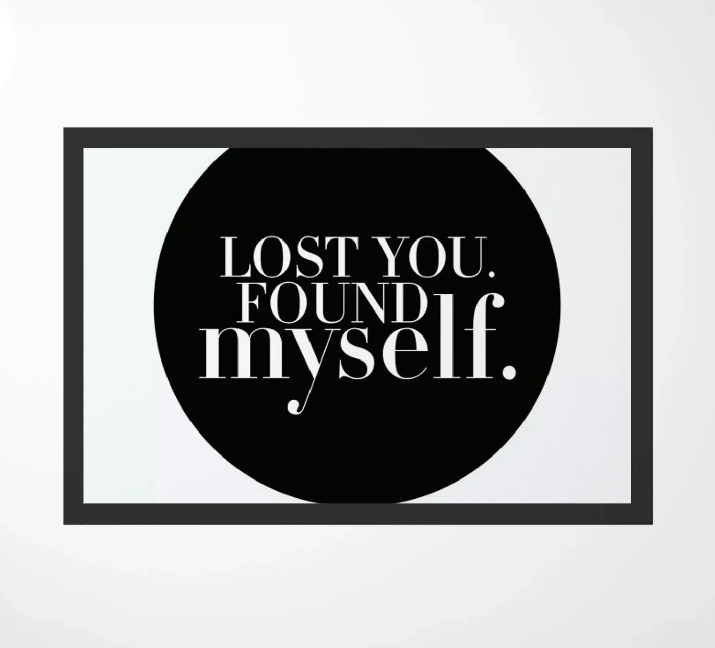 Lost you Fußmatte von FUNKE Lifestyle GmbH