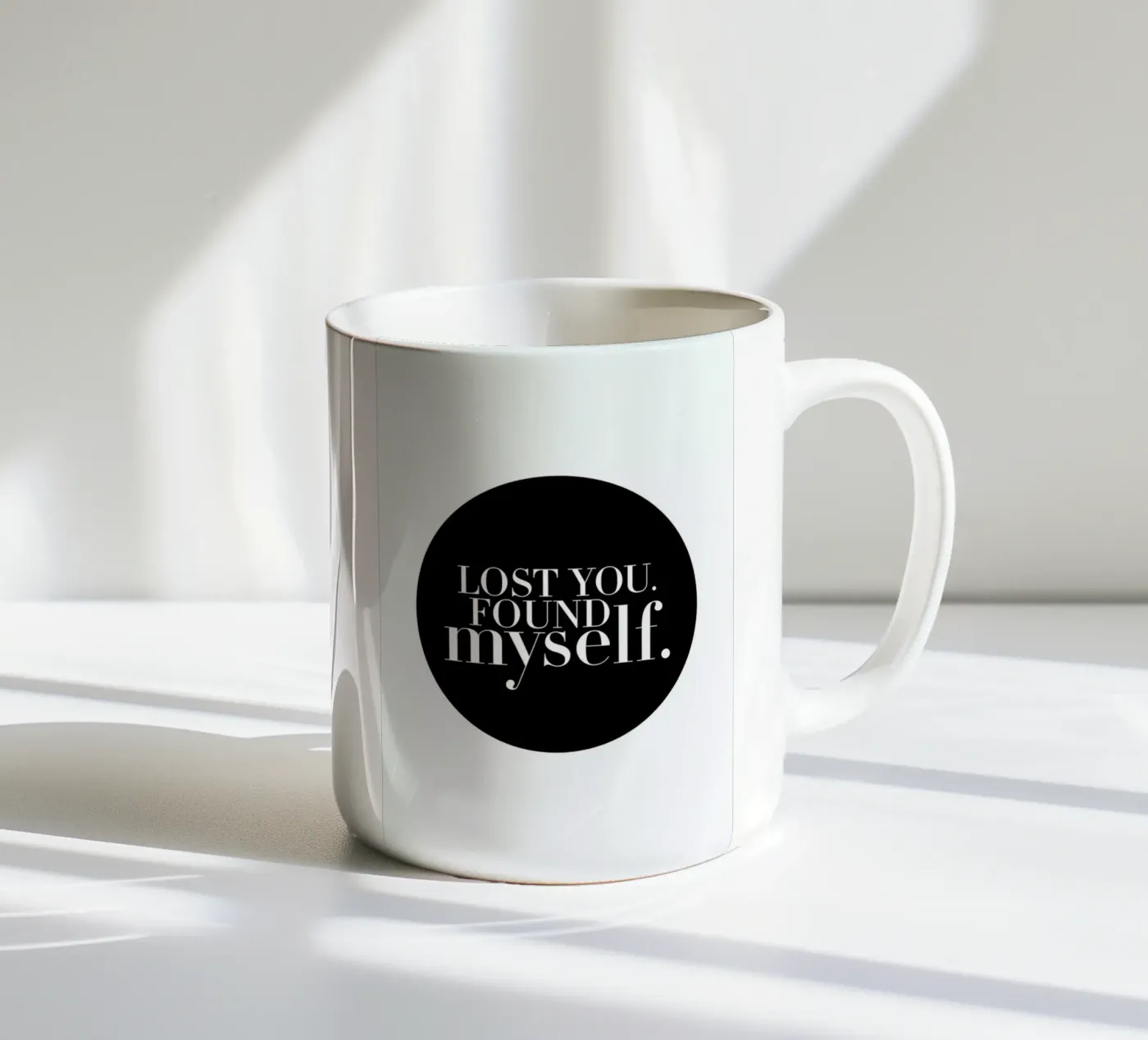 Lost you ceramic mug by FUNKE Lifestyle GmbH