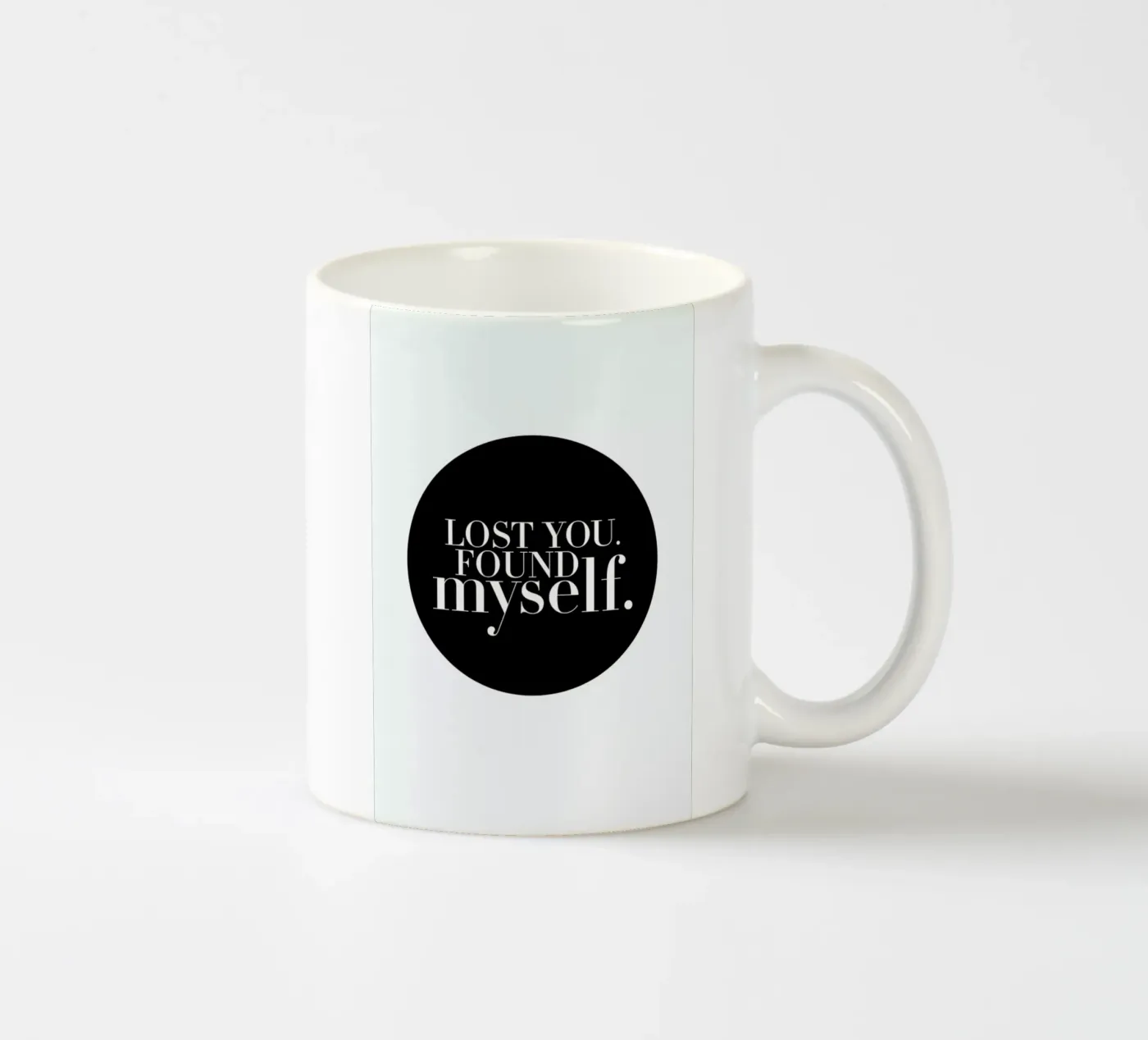 Lost you ceramic mug by FUNKE Lifestyle GmbH