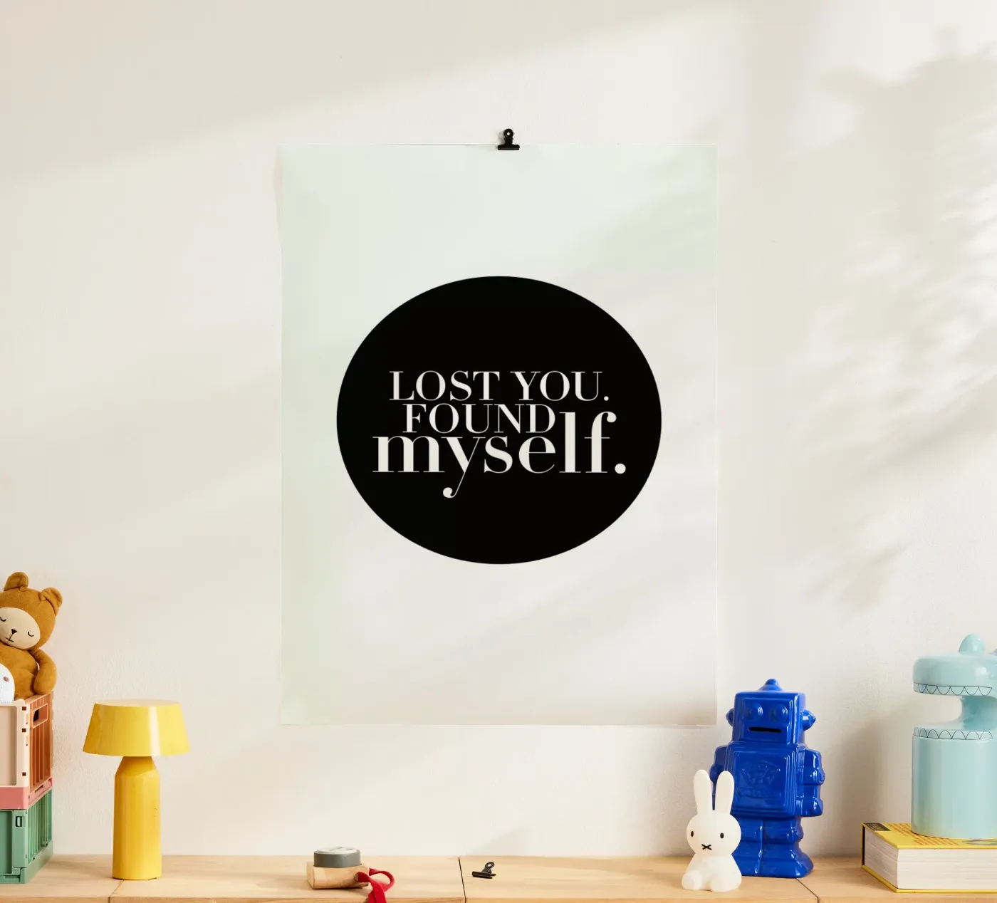 Lost you Poster von FUNKE Lifestyle GmbH