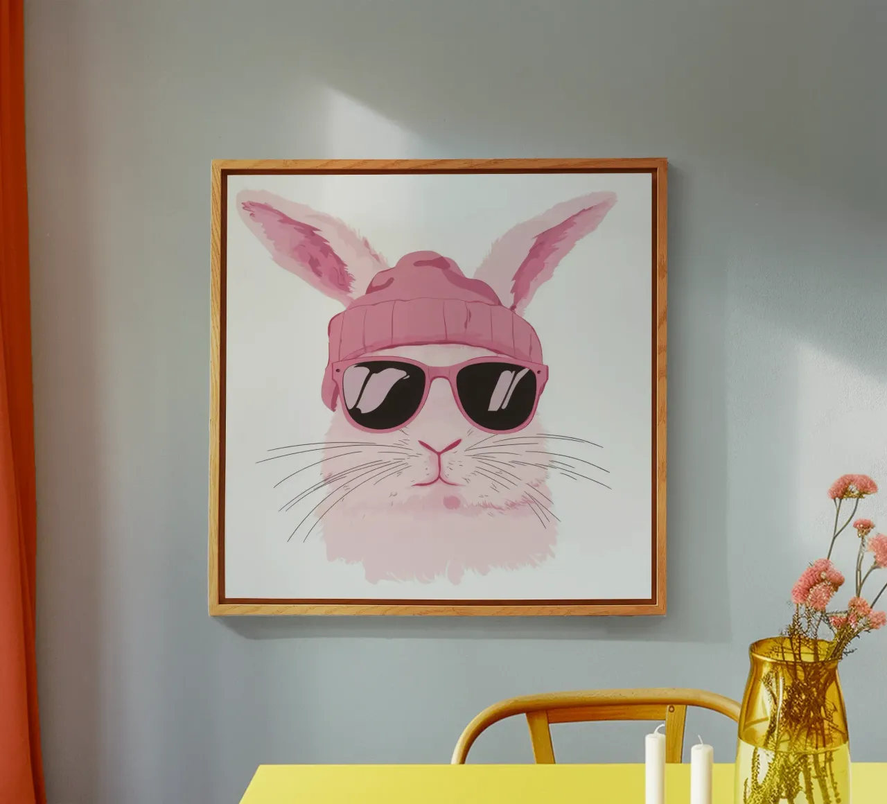 Cute Rabbit 7 plexiglass da So Cute Land - Affiches et posters