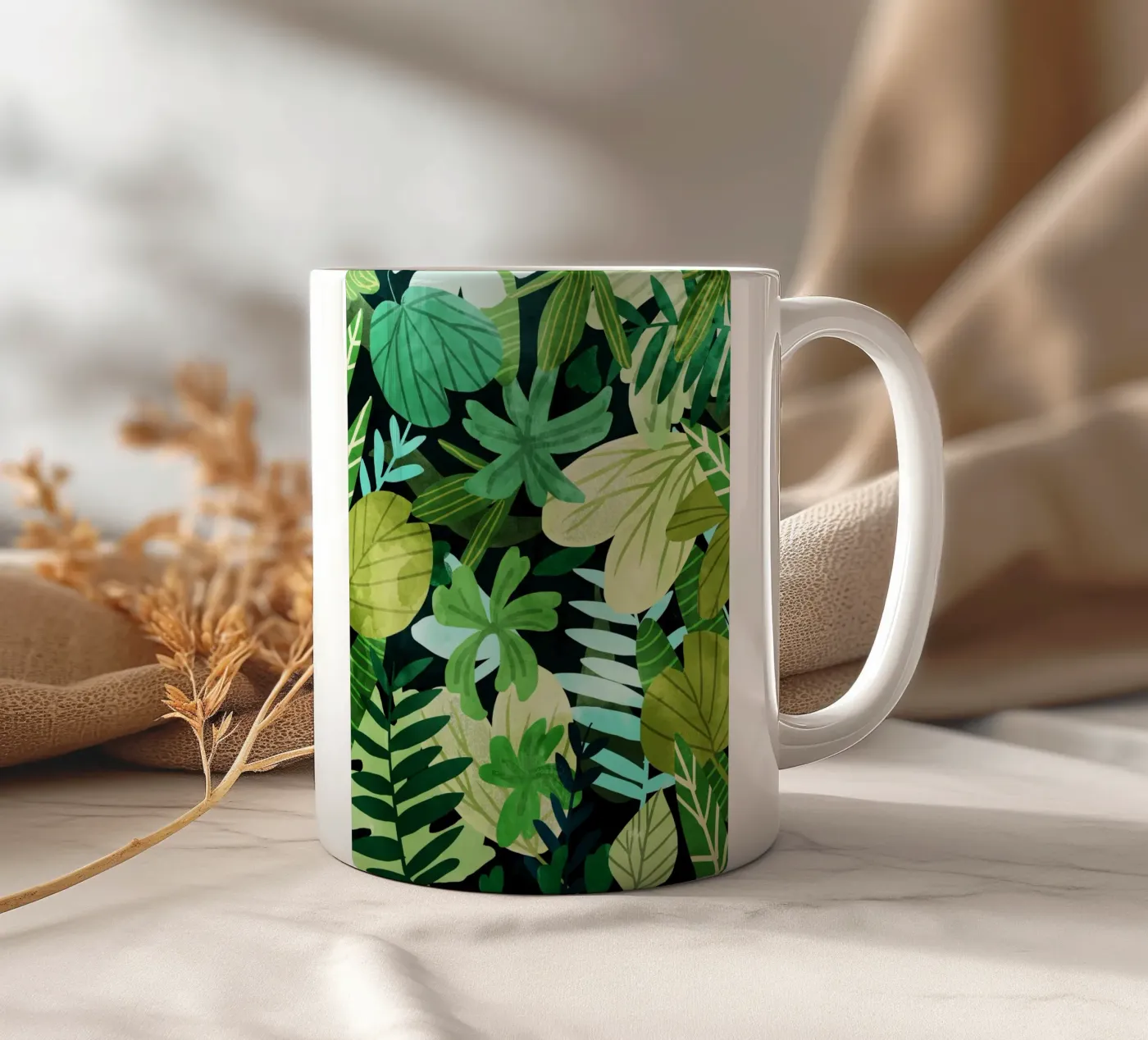 Rainforest || ceramic mug by 83oranges.com
