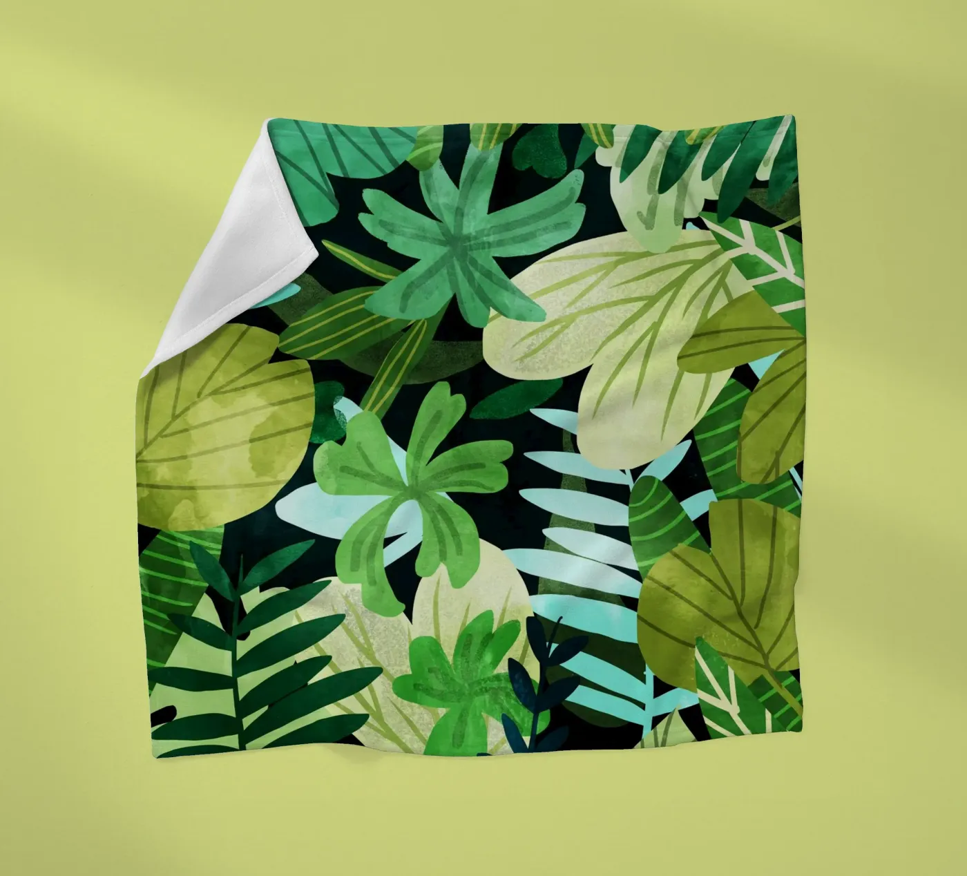 Rainforest || fleece blanket by 83oranges.com