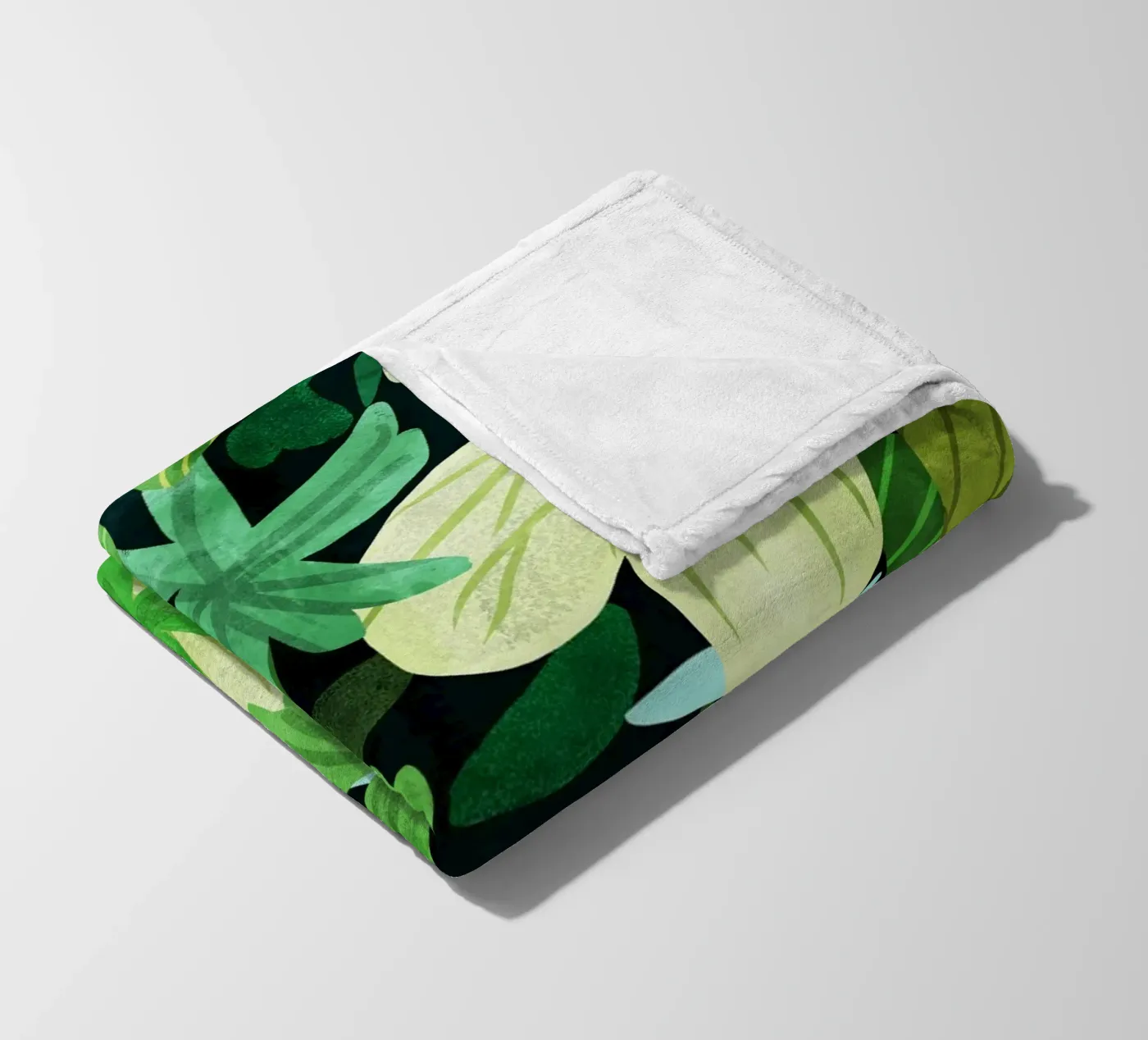 Rainforest || fleece blanket by 83oranges.com