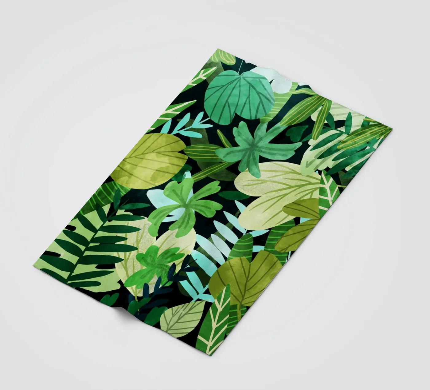 Rainforest || fleece blanket by 83oranges.com