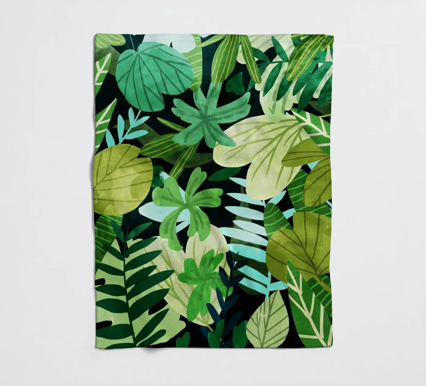 Rainforest || fleece blanket by 83oranges.com