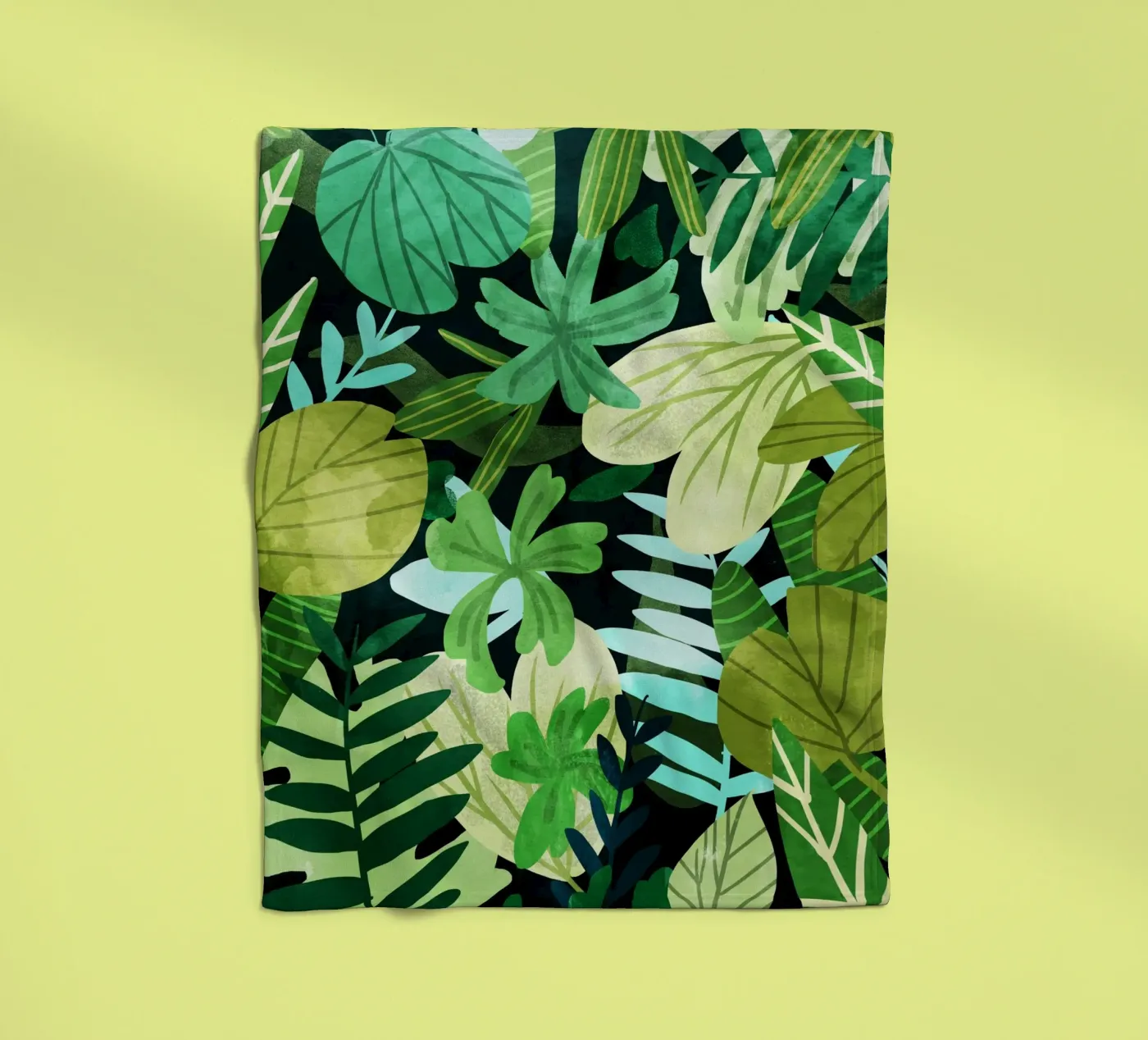 Rainforest || fleece blanket by 83oranges.com