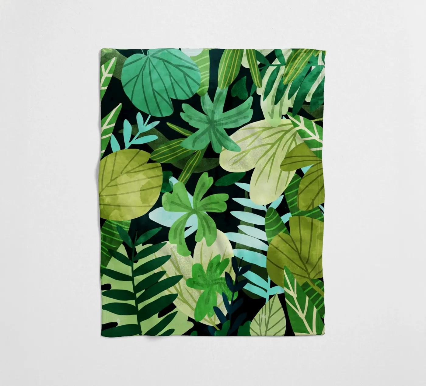 Rainforest || fleece blanket by 83oranges.com