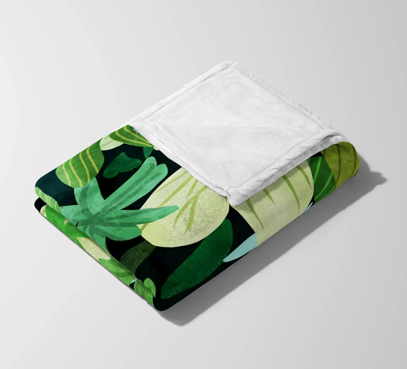 Rainforest || fleece blanket by 83oranges.com