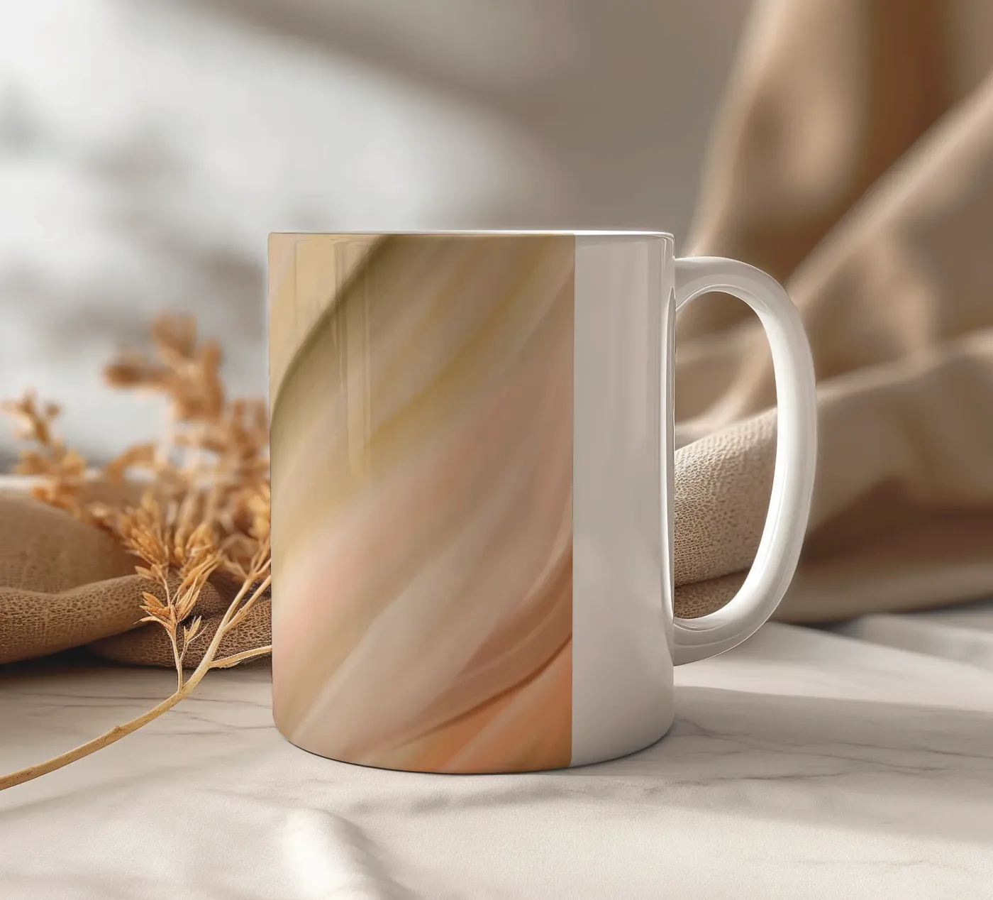 Daisy ceramic mug by Simplicity