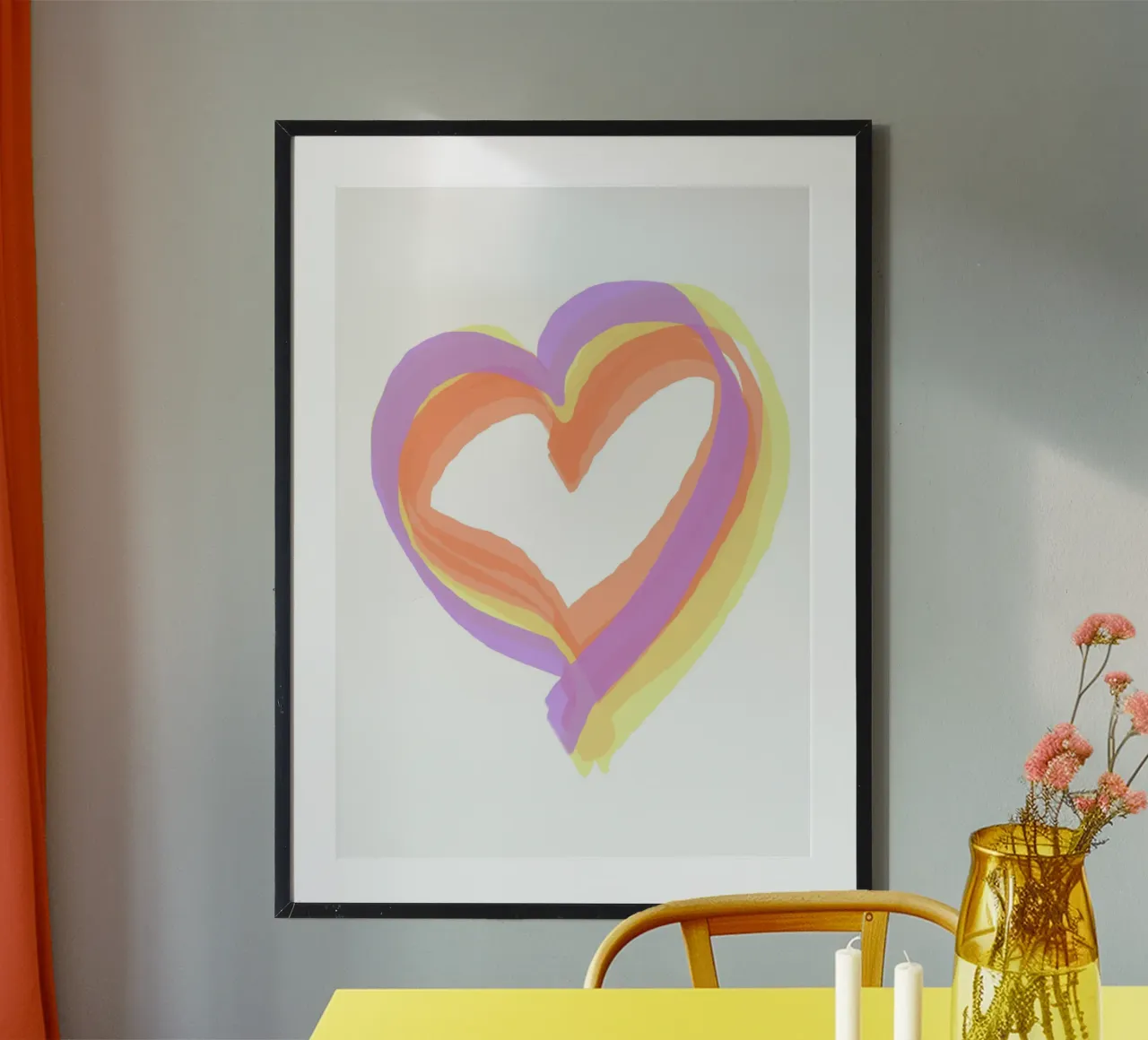 Soft heart poster da Simplicity