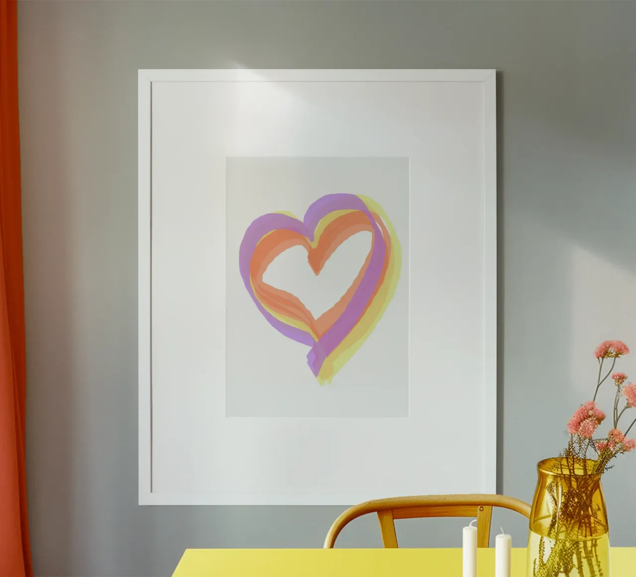 Soft heart poster da Simplicity