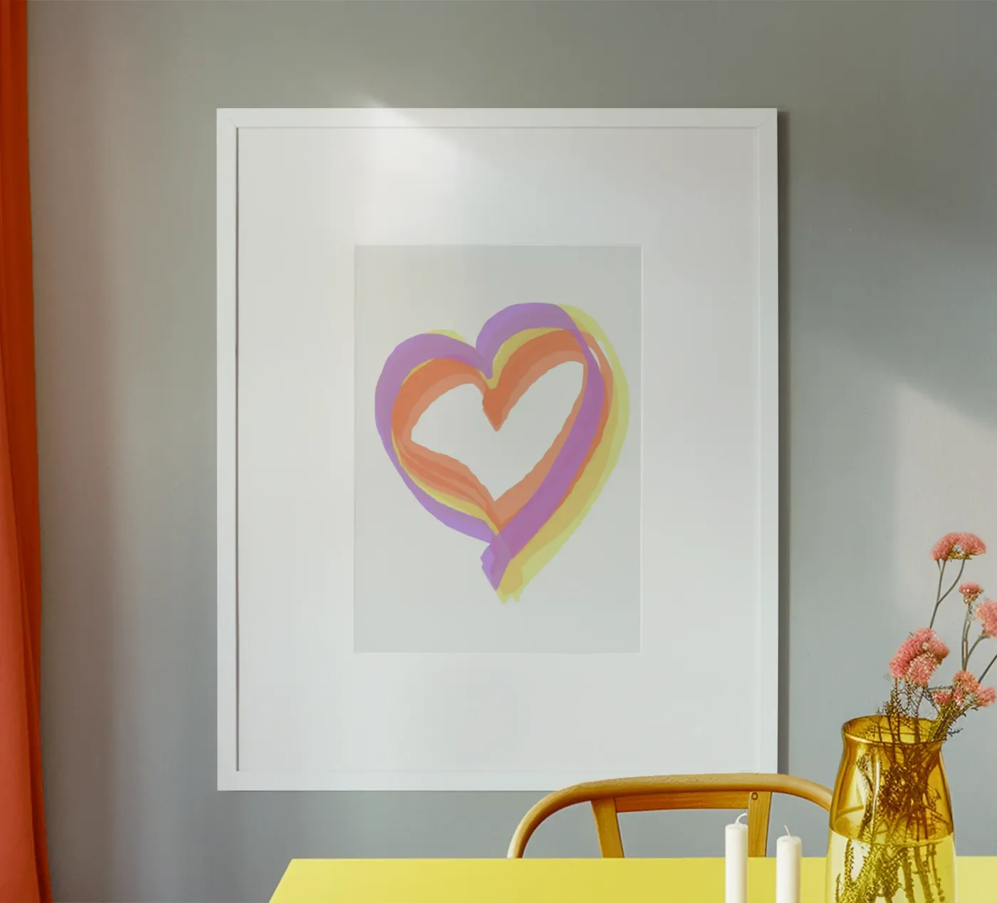 Soft heart poster da Simplicity