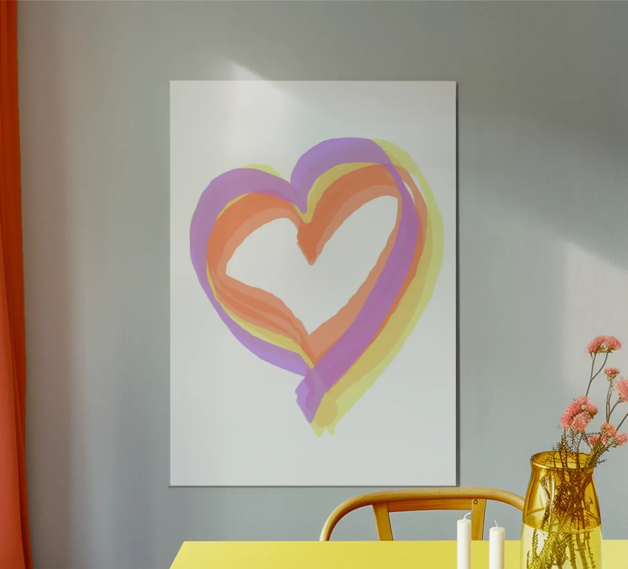 Soft heart poster da Simplicity