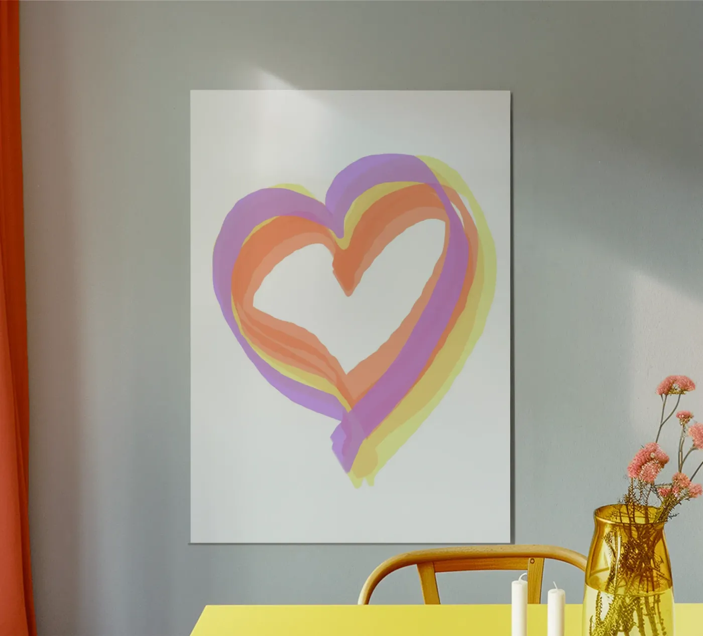 Soft heart poster da Simplicity