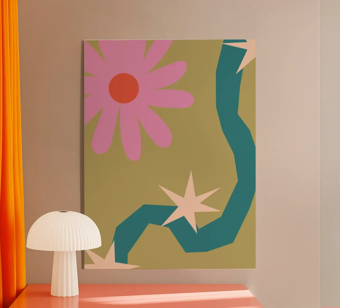 Flat Tropic No 05 plexiglass da treechild