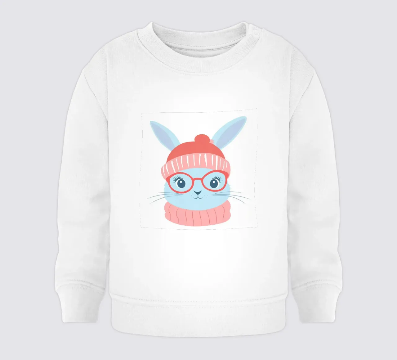 Cute Rabbit 8 felpa neonato da So Cute Land - Affiches et posters