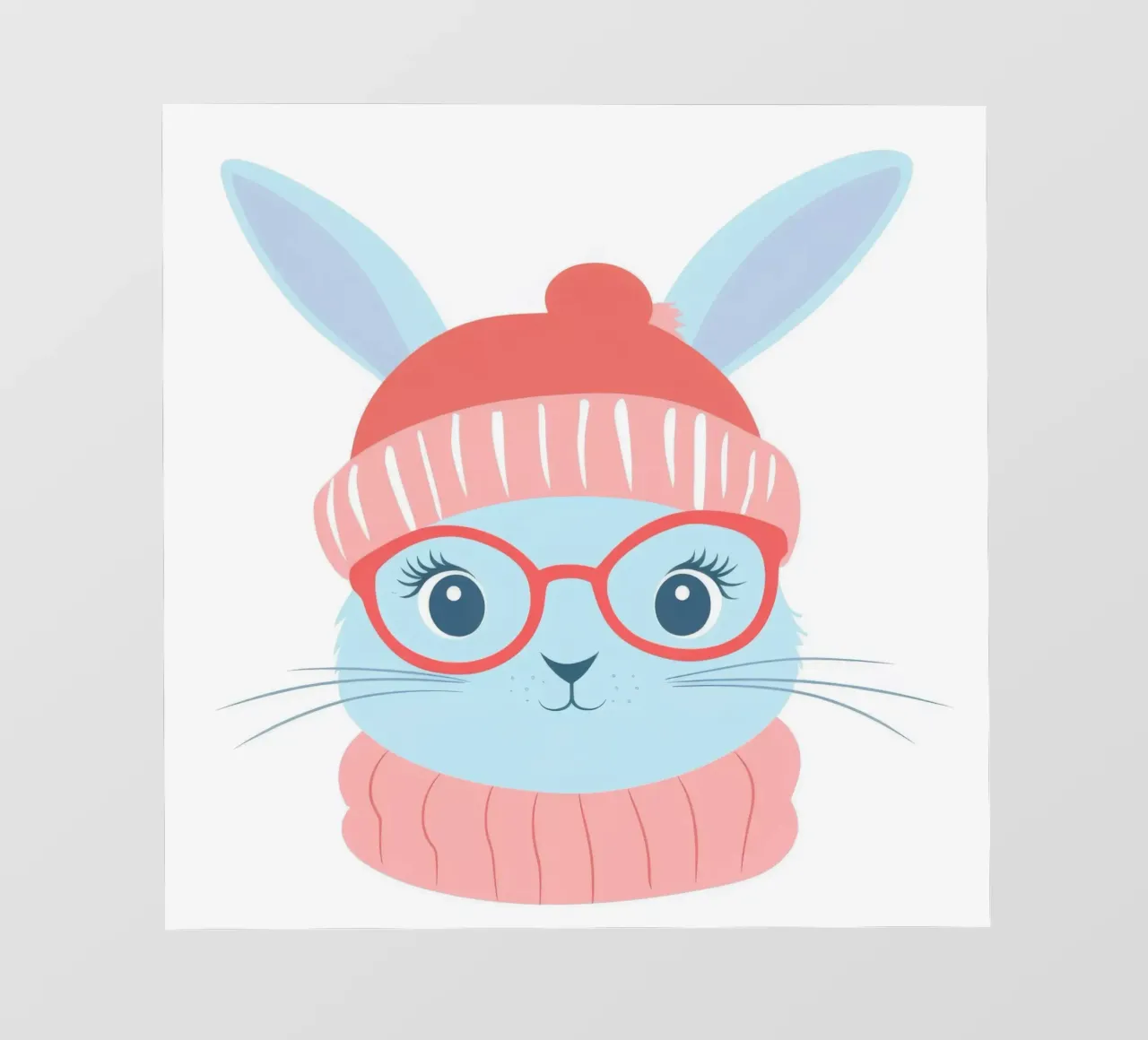 Cute Rabbit 8 pellicola backlit da So Cute Land - Affiches et posters