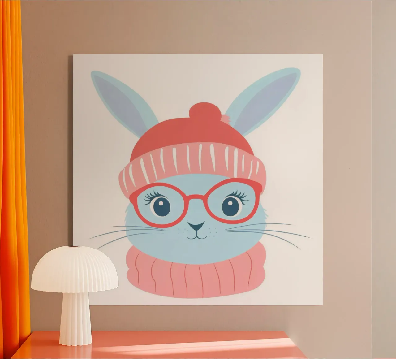 Cute Rabbit 8 plexiglass da So Cute Land - Affiches et posters
