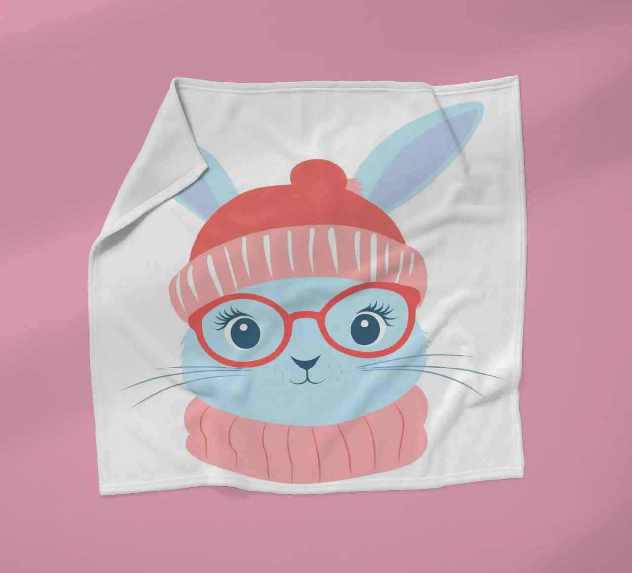 Cute Rabbit 8 coperta in pile da So Cute Land - Affiches et posters