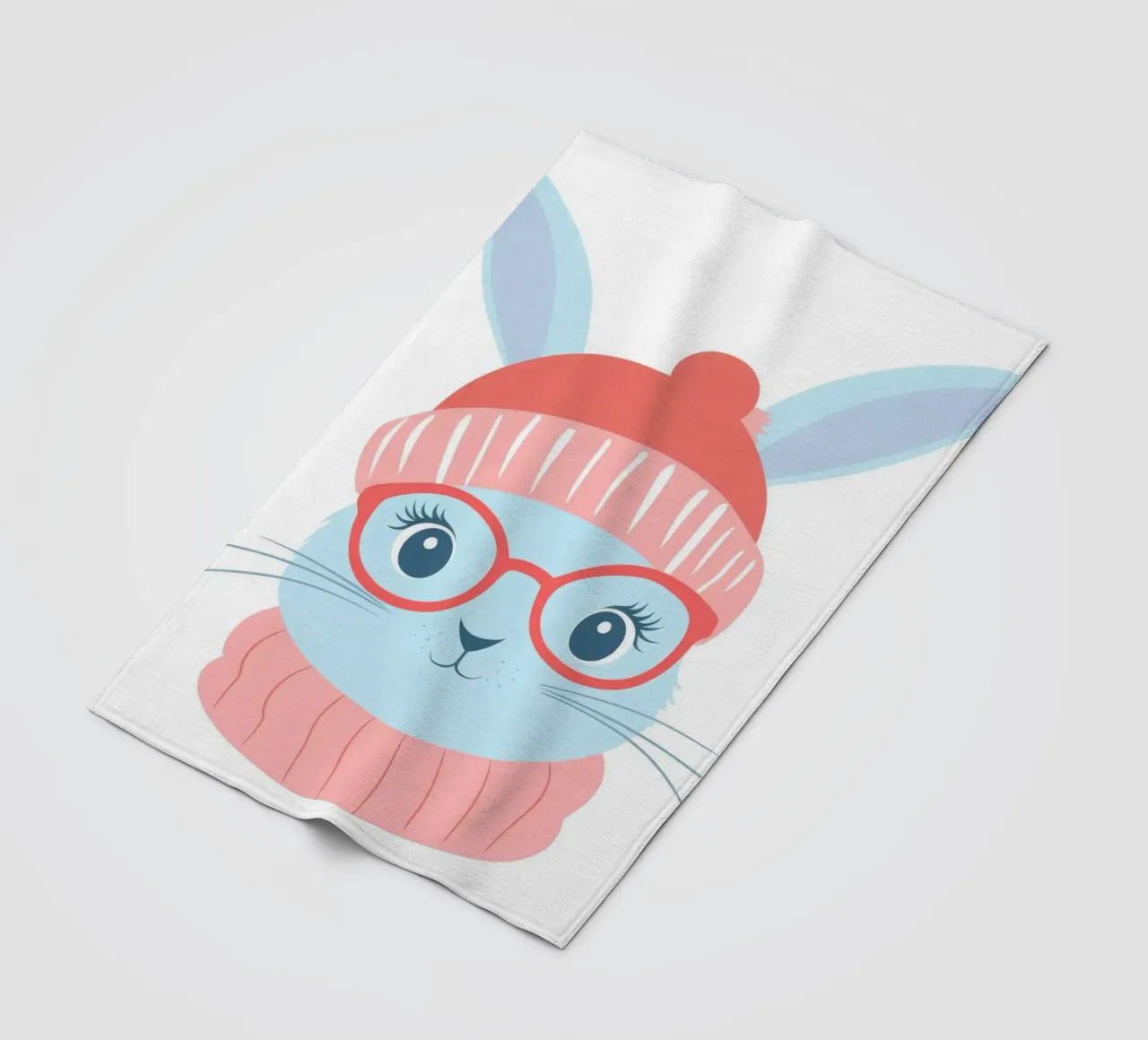 Cute Rabbit 8 coperta in pile da So Cute Land - Affiches et posters