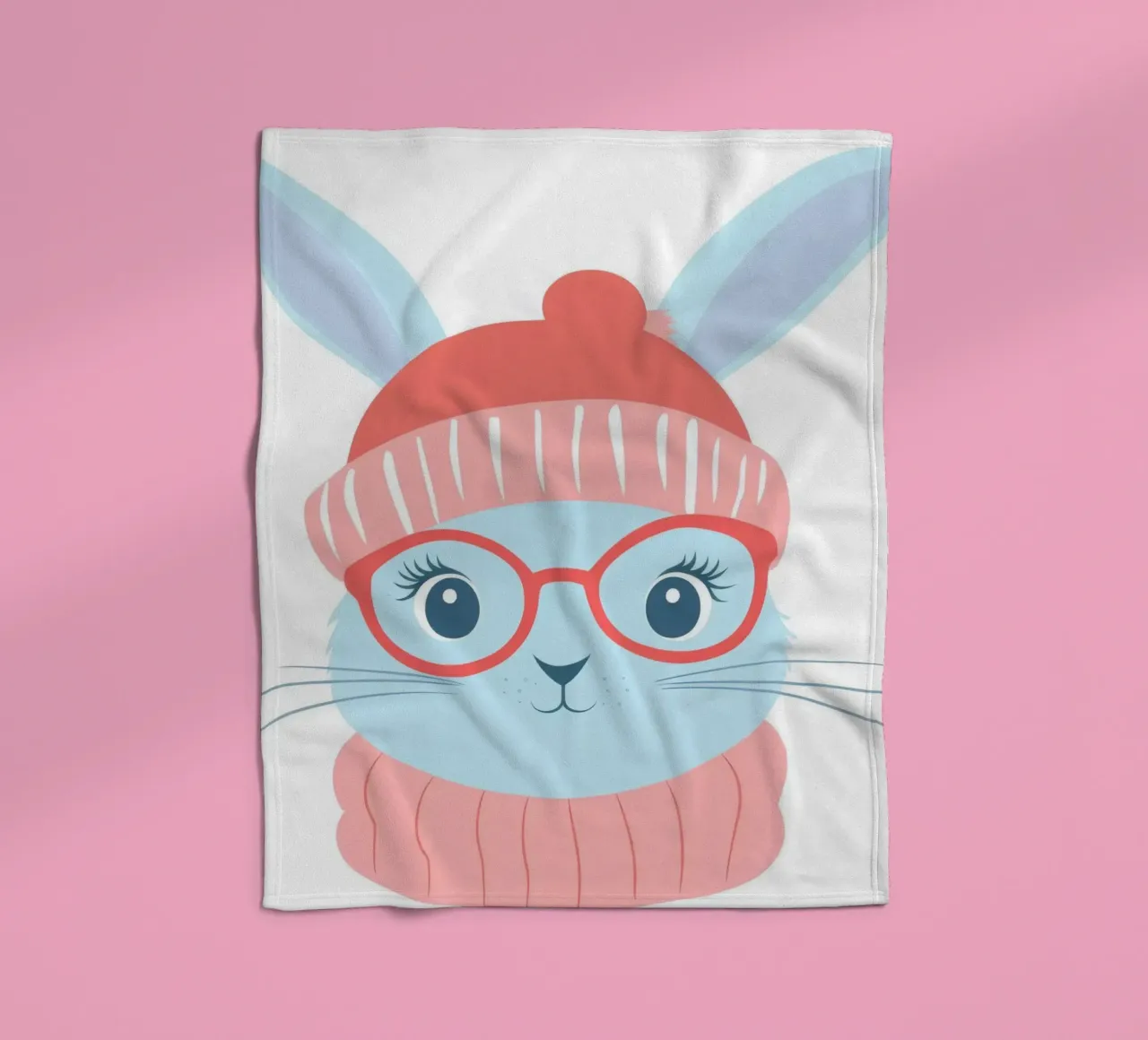 Cute Rabbit 8 coperta in pile da So Cute Land - Affiches et posters