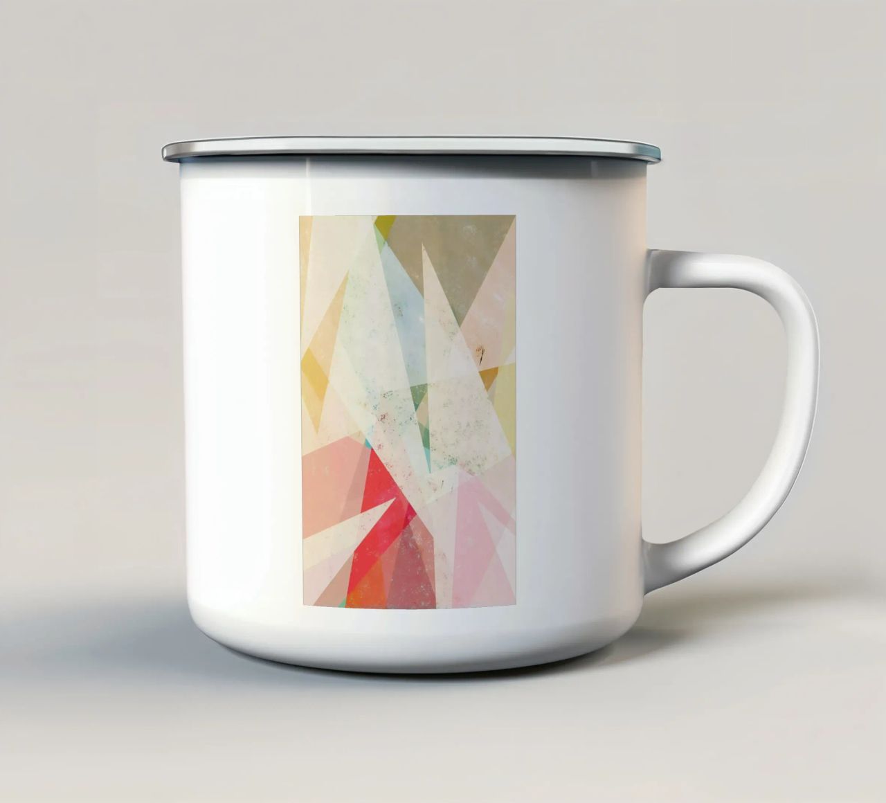 Vantage Point tazza in smalto da Tracie Andrews