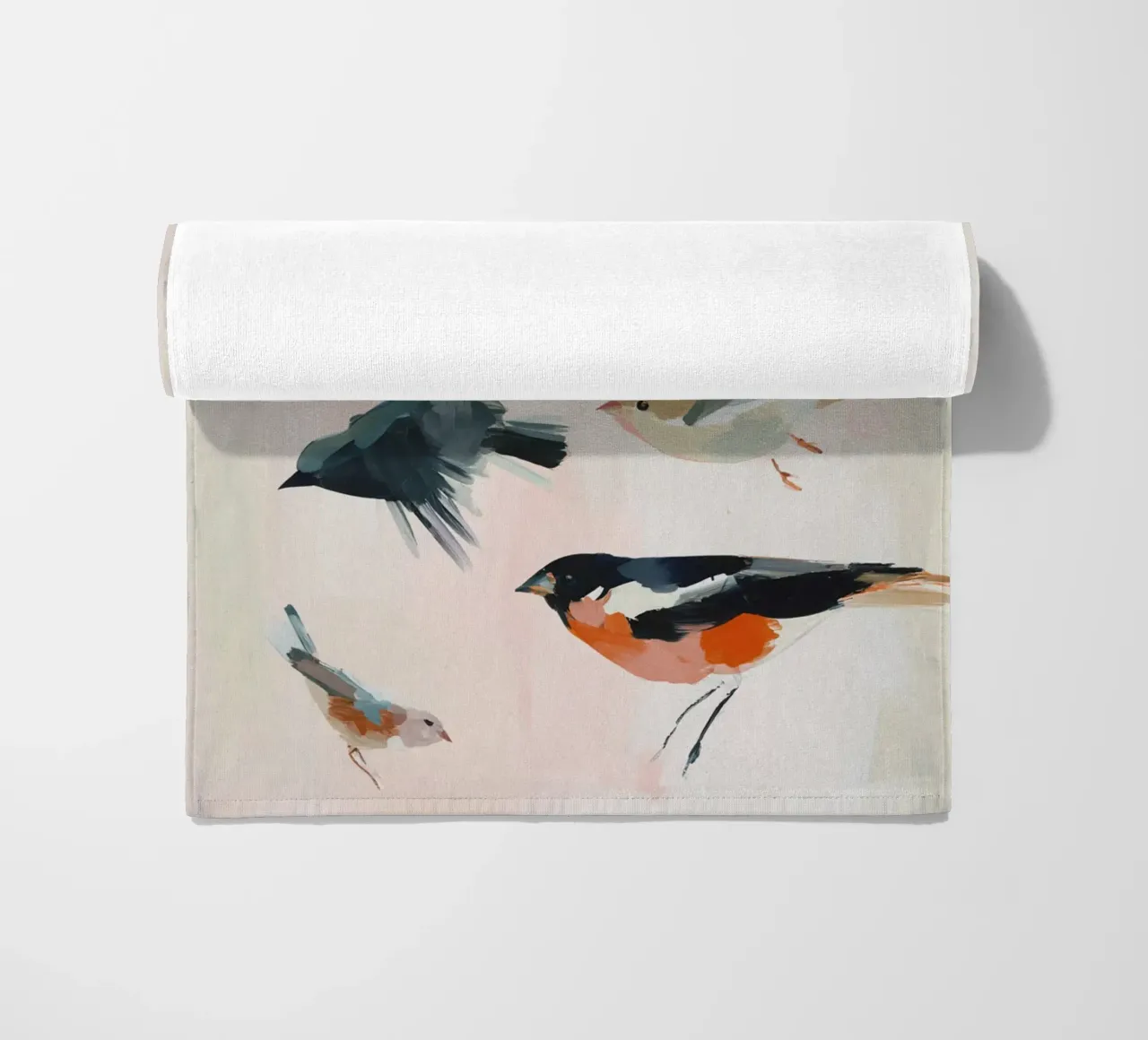 Visitatori primaverili telo mare da M.A.Z.U.N.