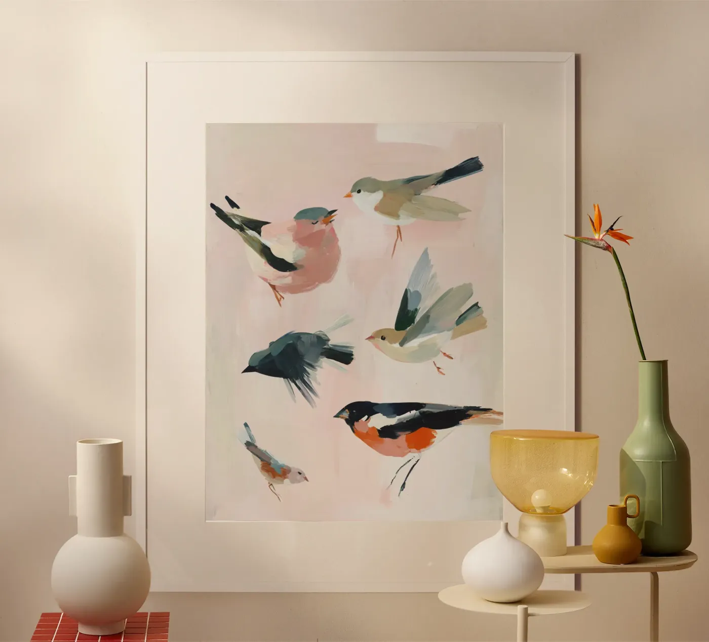 Spring Visitors Poster von M.A.Z.U.N.